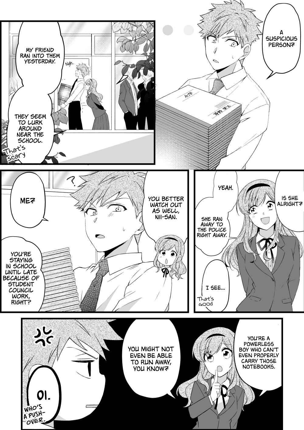 Page 1 Chapter 2 Marumaru na Kanojo ni Dekiaisareru Hanashi