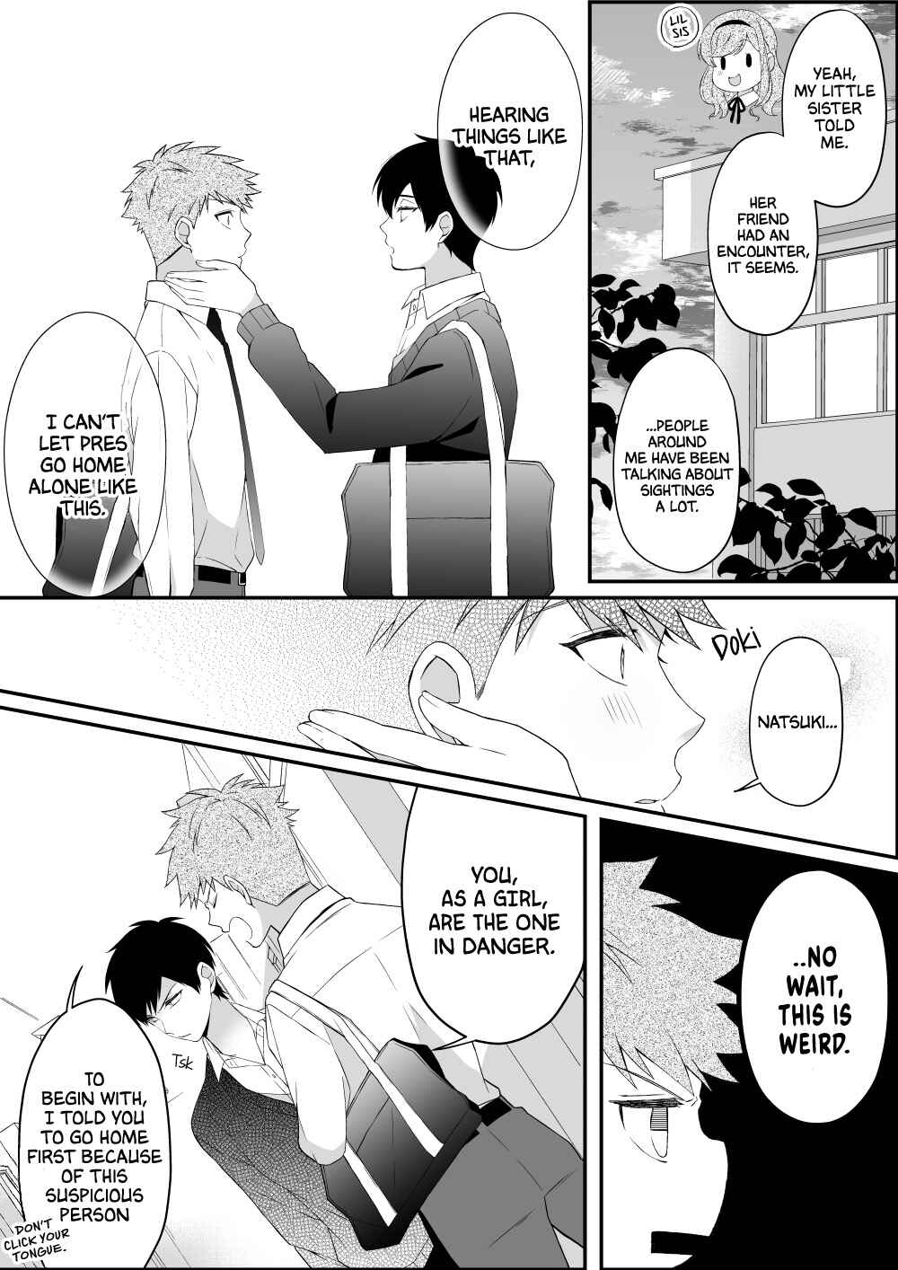 Page 4 Chapter 2 Marumaru na Kanojo ni Dekiaisareru Hanashi