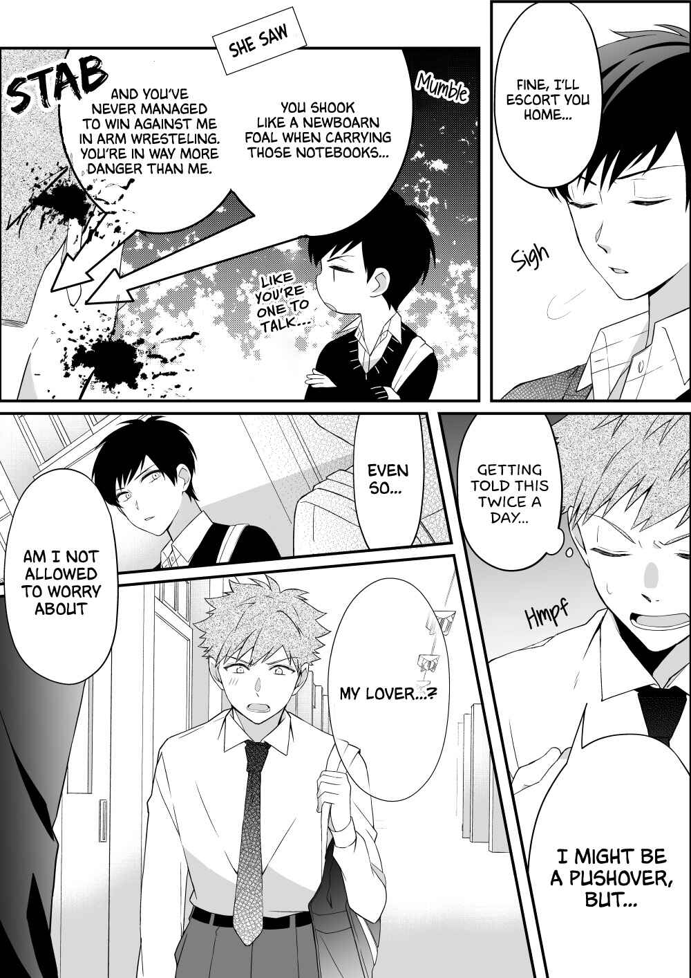Page 5 Chapter 2 Marumaru na Kanojo ni Dekiaisareru Hanashi