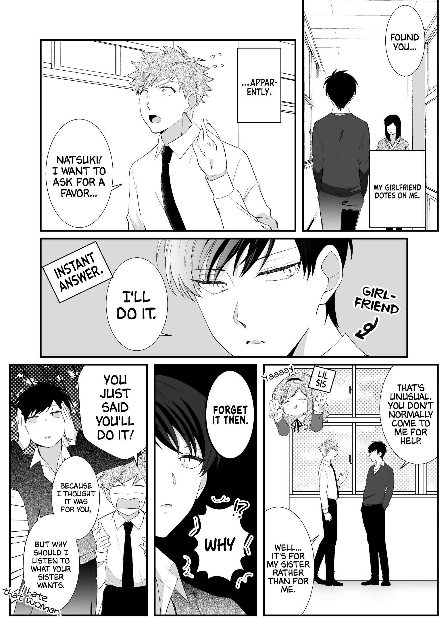 Page 1 Chapter 4 Marumaru na Kanojo ni Dekiaisareru Hanashi