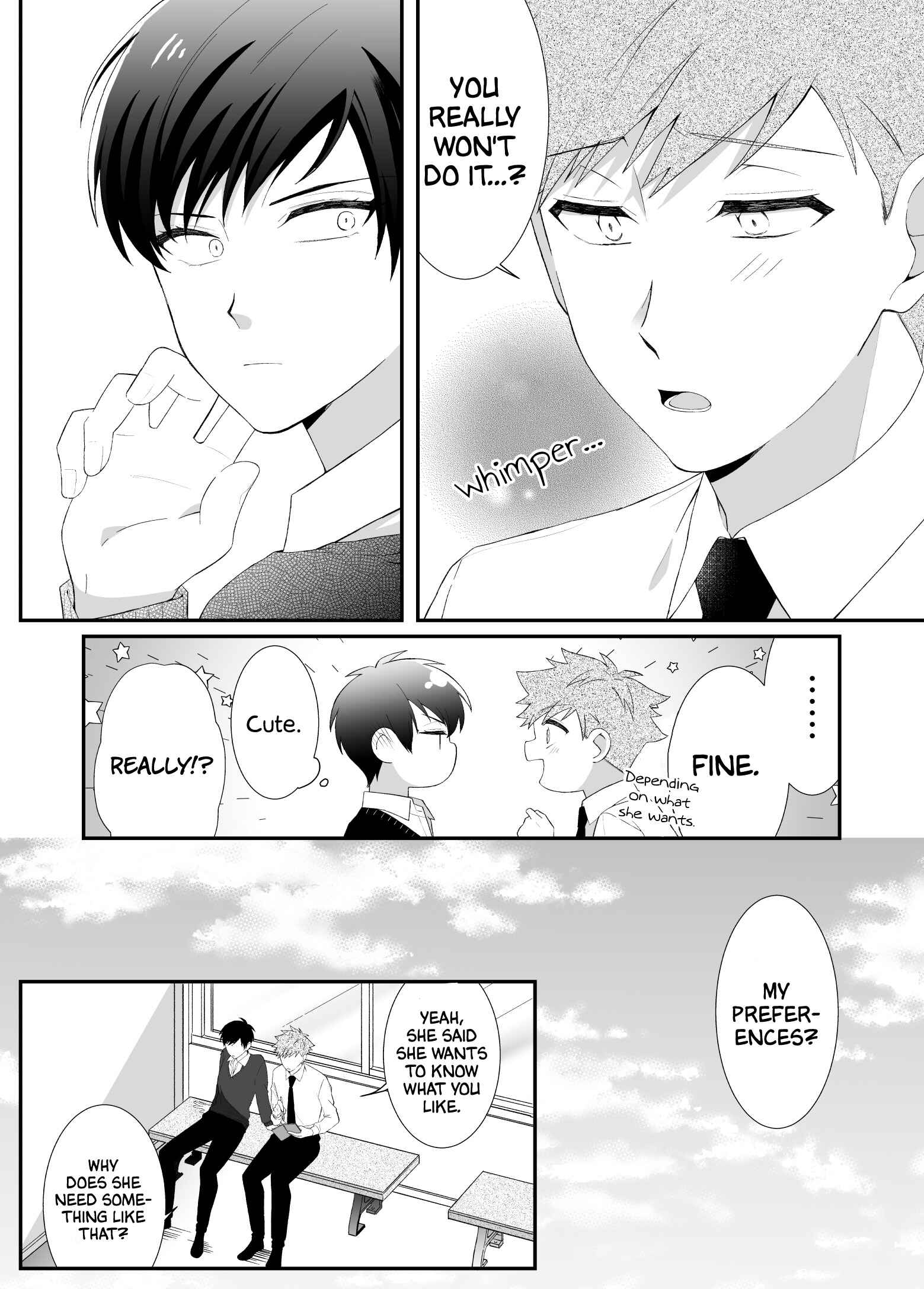 Page 2 Chapter 4 Marumaru na Kanojo ni Dekiaisareru Hanashi