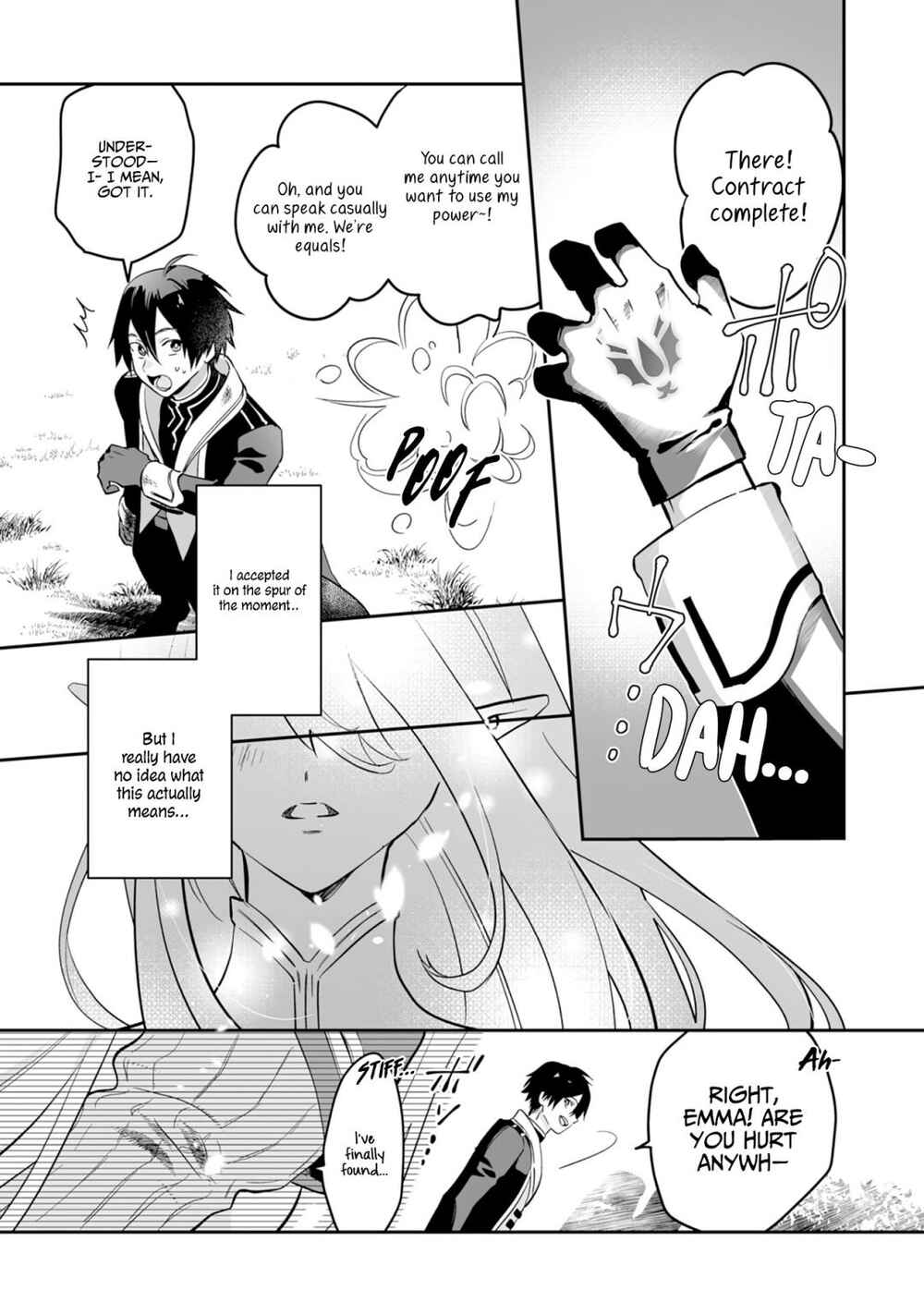 Page 34 Chapter 1 Maryoku 0 de Tsuihousaremashita ga, Daiseirei to Keiyakushi Maken no Chikara ga Kakuseishimashita