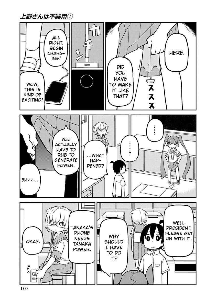 Page 5 Chapter 8 Ueno-san wa Bukiyou
