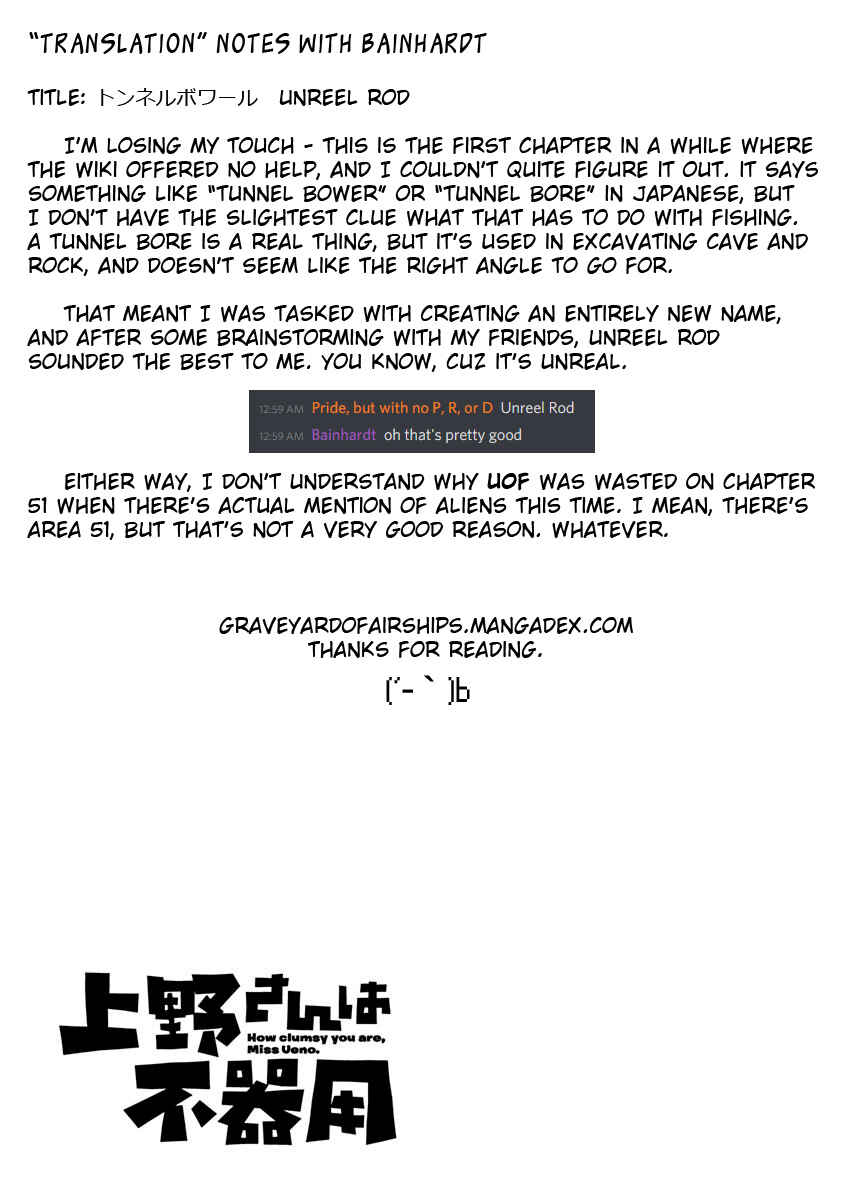 Page 13 Chapter 56 Ueno-san wa Bukiyou