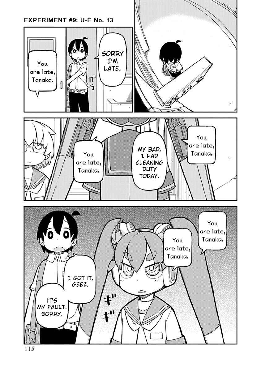 Page 1 Chapter 9 Ueno-san wa Bukiyou