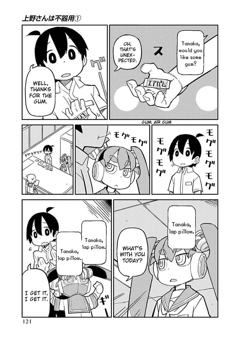 Page 7 Chapter 9 Ueno-san wa Bukiyou