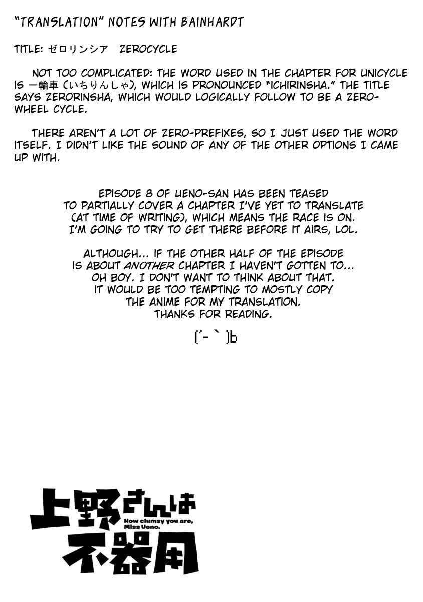 Page 13 Chapter 26 Ueno-san wa Bukiyou