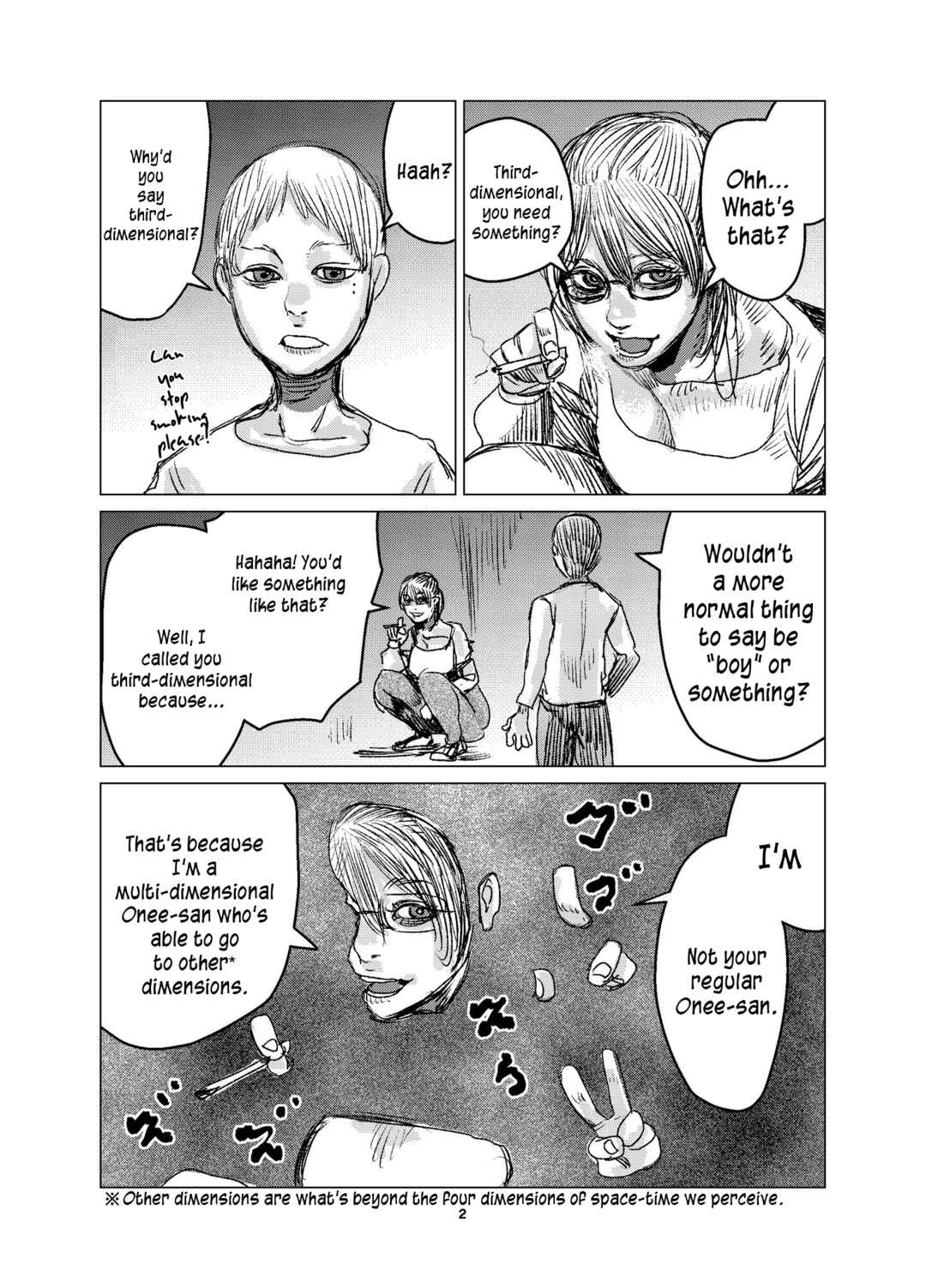 Page 3 Chapter Unknown_69e0 The Multi-Dimensional Onee-San Who Calls Me A Third-Dimensional