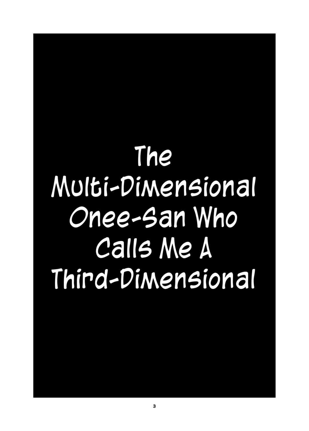 Page 4 Chapter Unknown_69e0 The Multi-Dimensional Onee-San Who Calls Me A Third-Dimensional