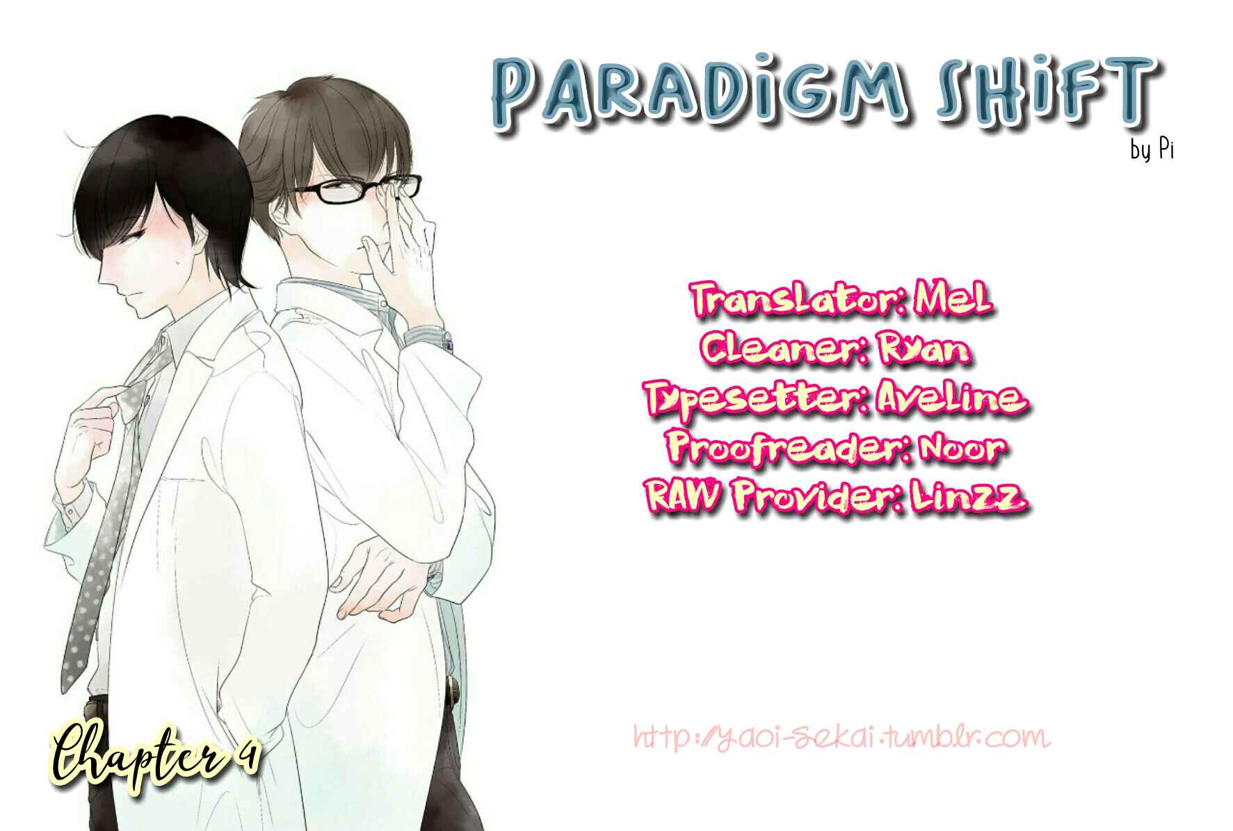 Page 1 Chapter 4 Paradigm Shift