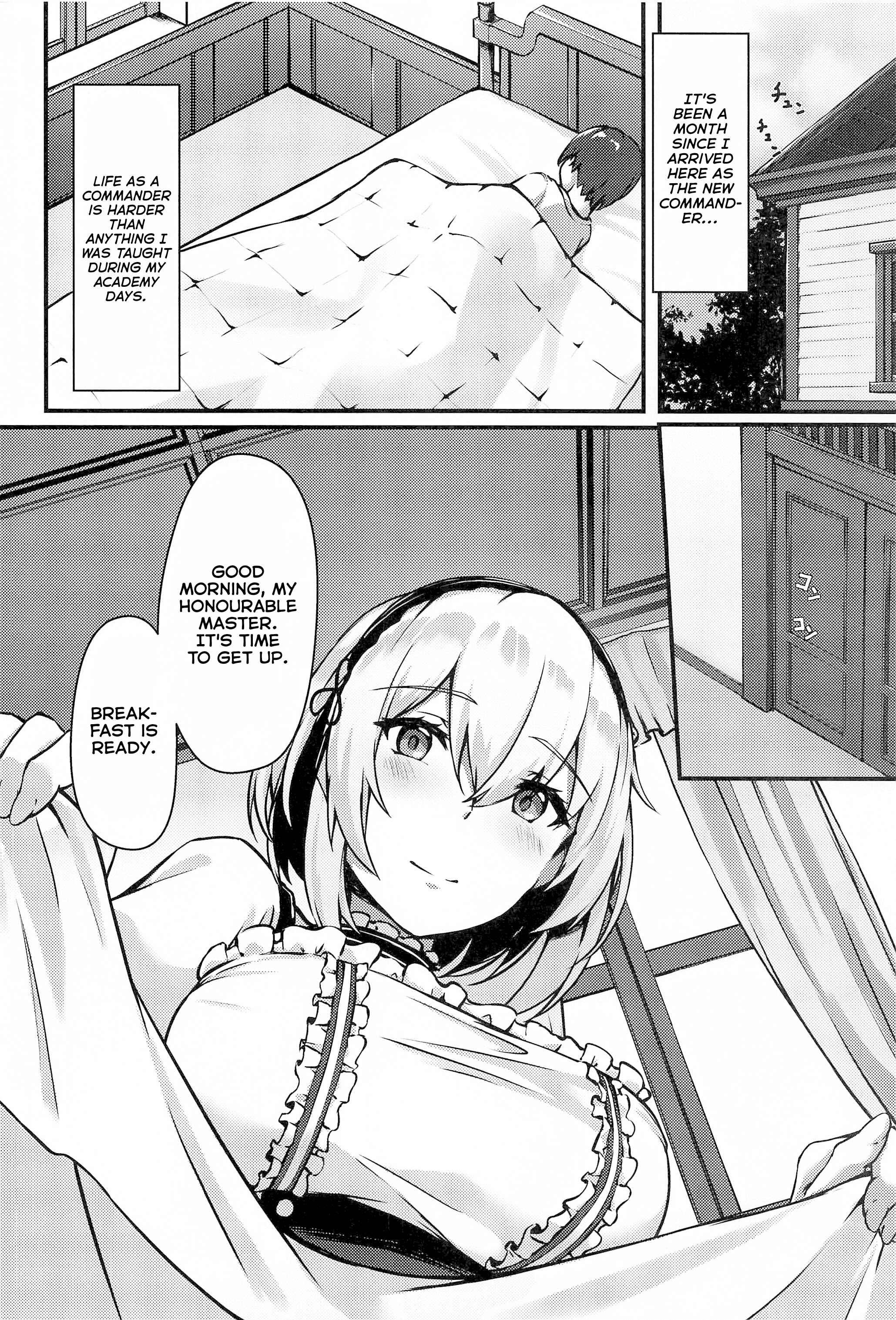 Page 3 Chapter Unknown_399d Azur Lane - Royal Shikikan no H na Nichijou (Doujinshi)
