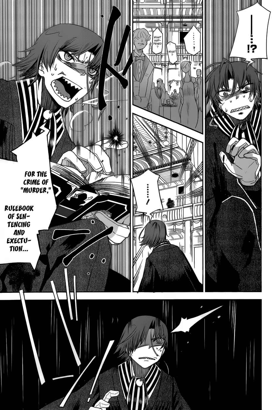 Page 36 Chapter 17 Dansai Bunri no Crime Edge