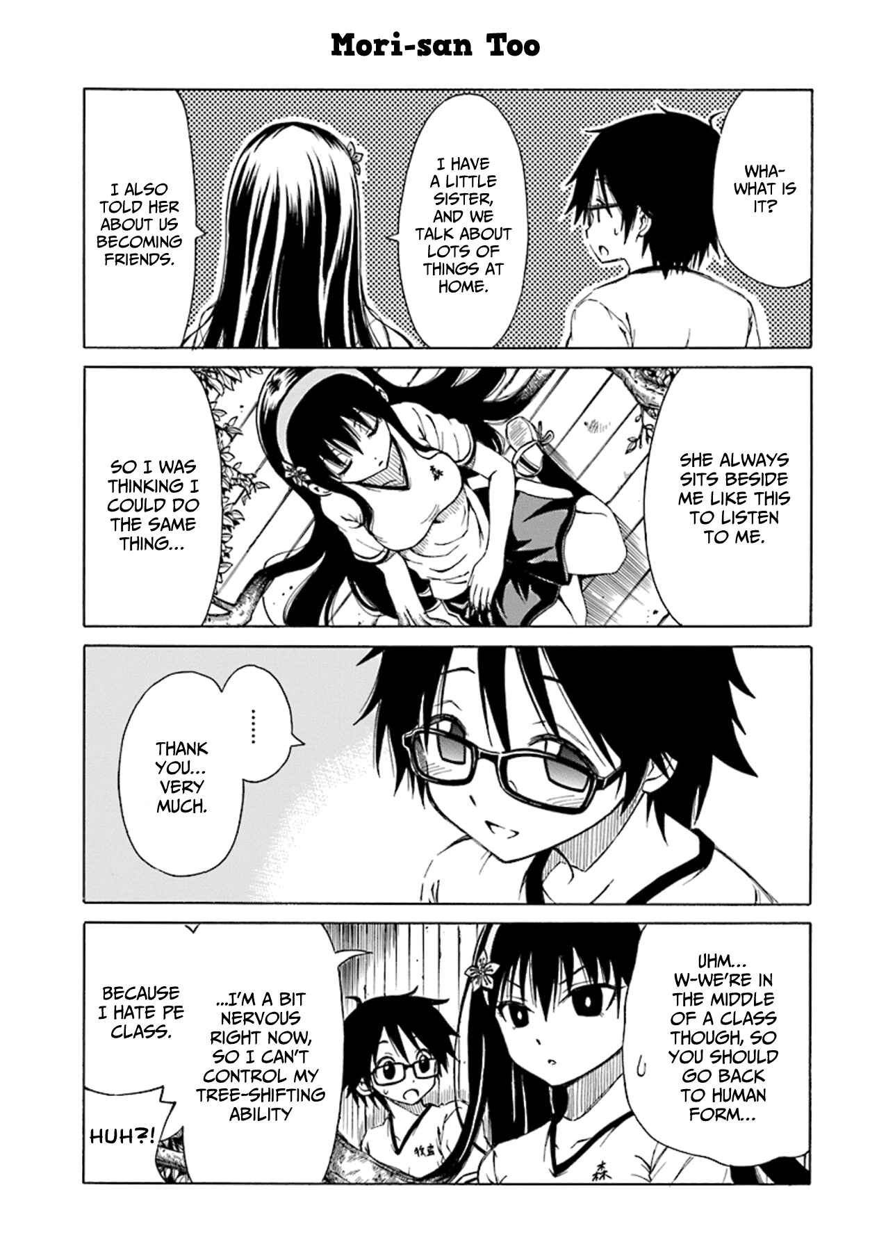 Page 6 Chapter 3 Ki ni Naru Mori-san