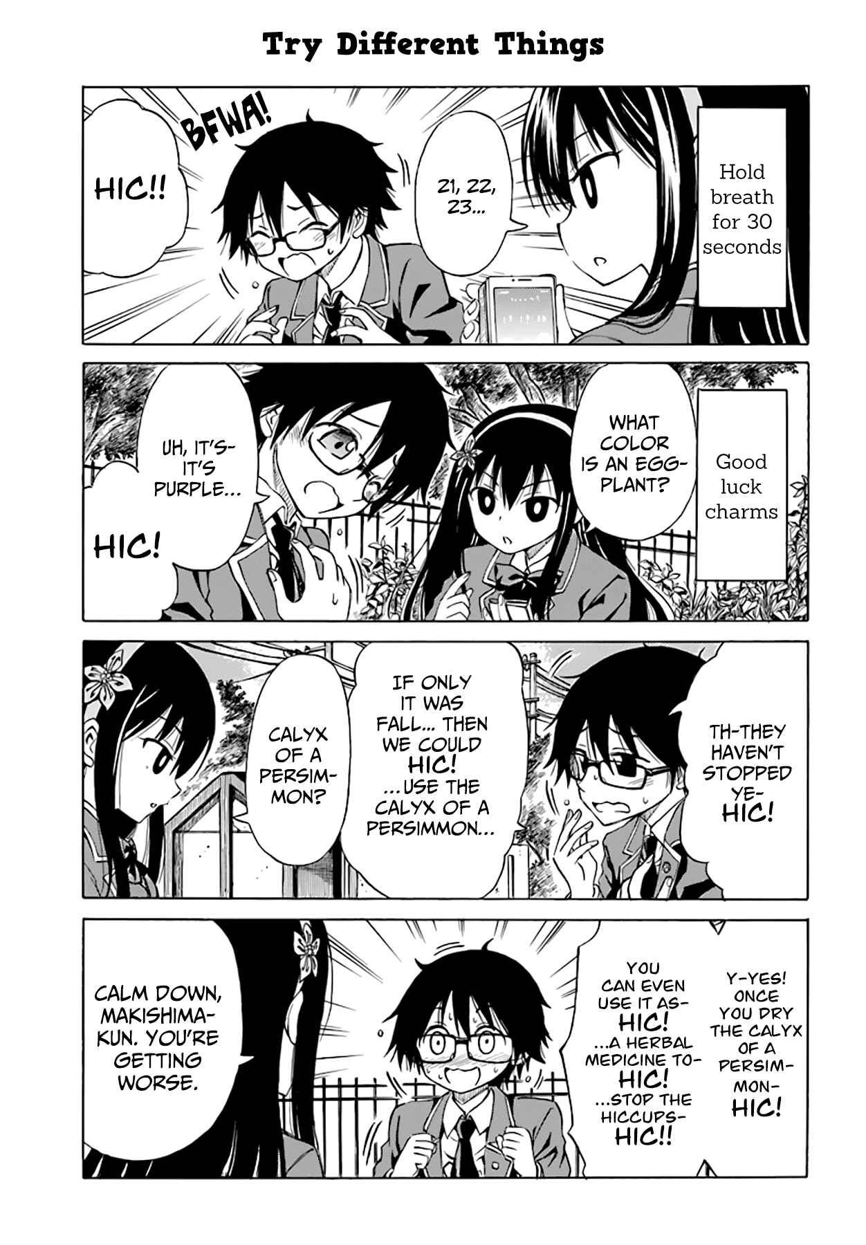Page 6 Chapter 9 Ki ni Naru Mori-san