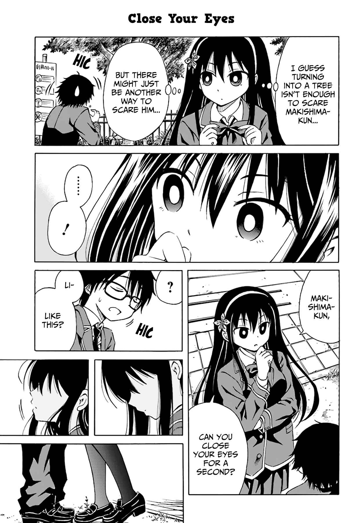 Page 8 Chapter 9 Ki ni Naru Mori-san