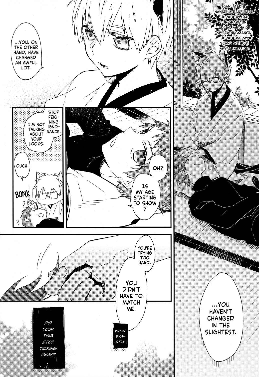 Page 22 Chapter Unknown_ab46 Kuroko no Basket - Aru Shounen to Neko no Tenmatsu (Doujinshi)