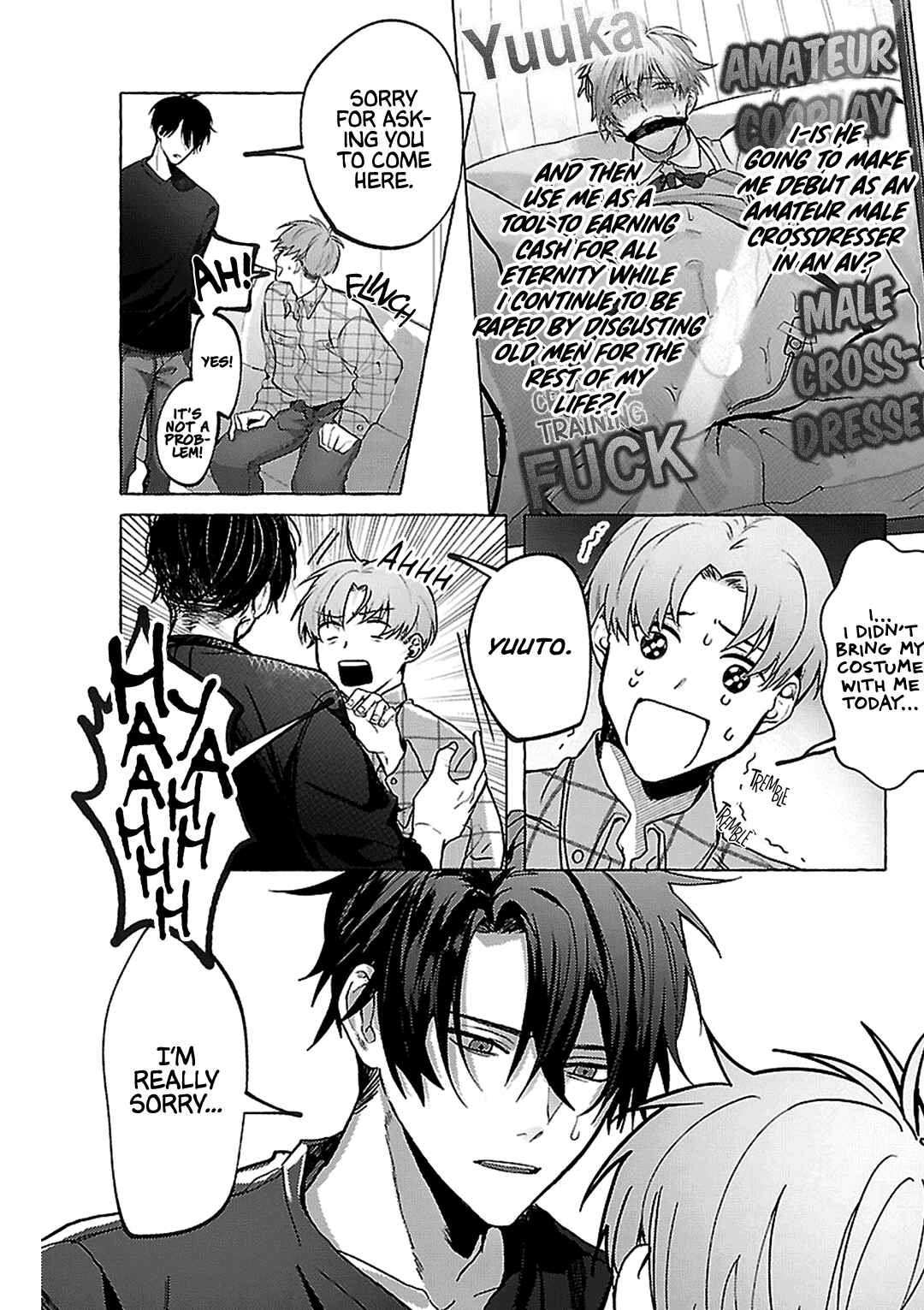 Page 12 Chapter 3 Josou Layer ga Joushi ni Baretara Shinuru