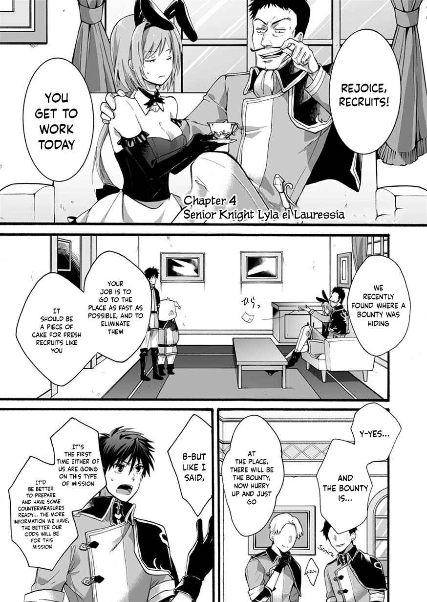 Page 1 Chapter 4 Isekai no Senshi toshite Kuni ni Manekareta kedo, Kotowatte Heishi kara Hajimeru Koto ni Shita
