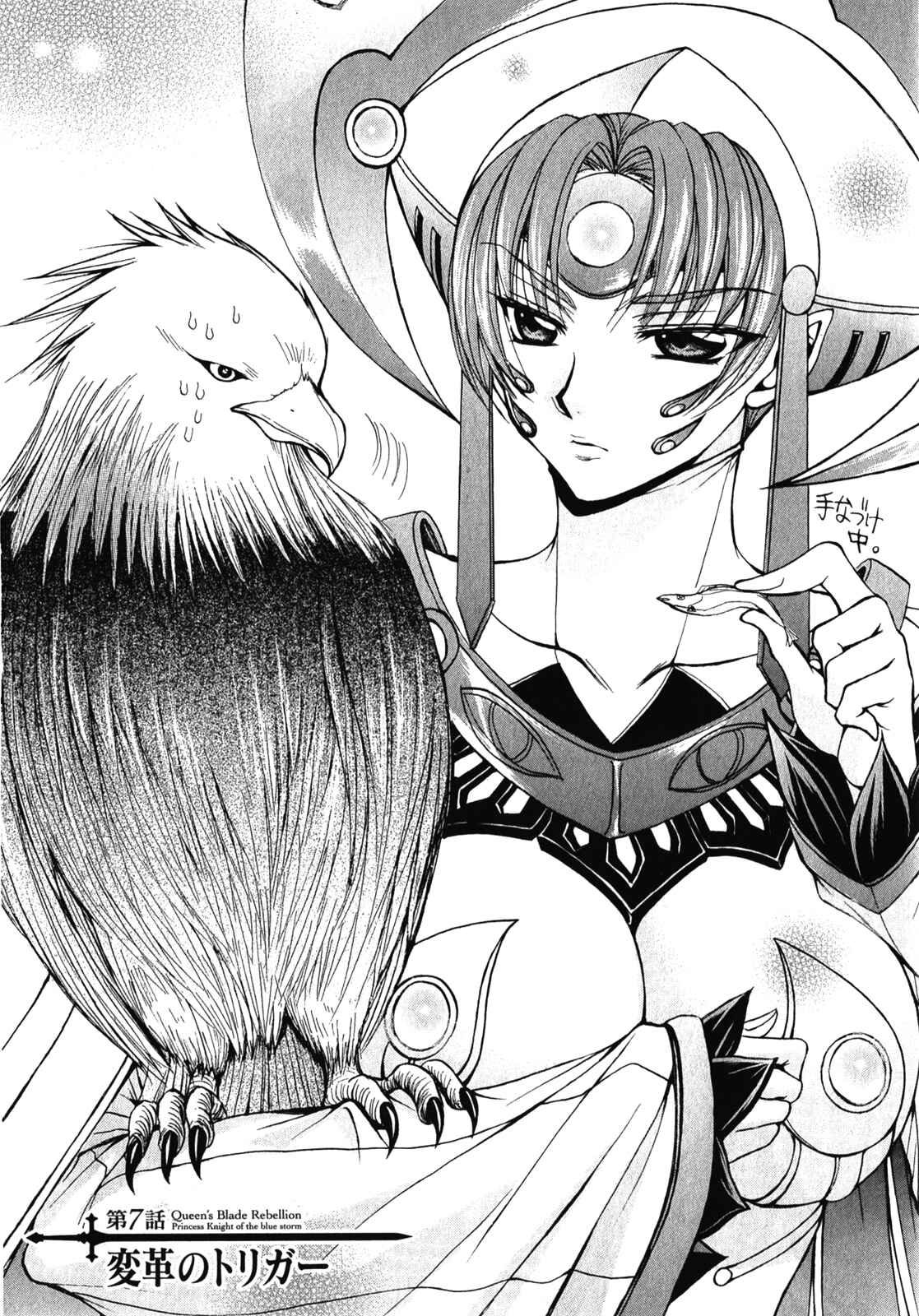 Page 3 Chapter 7 Queens Blade Rebellion - Aoarashi no Hime Kishi