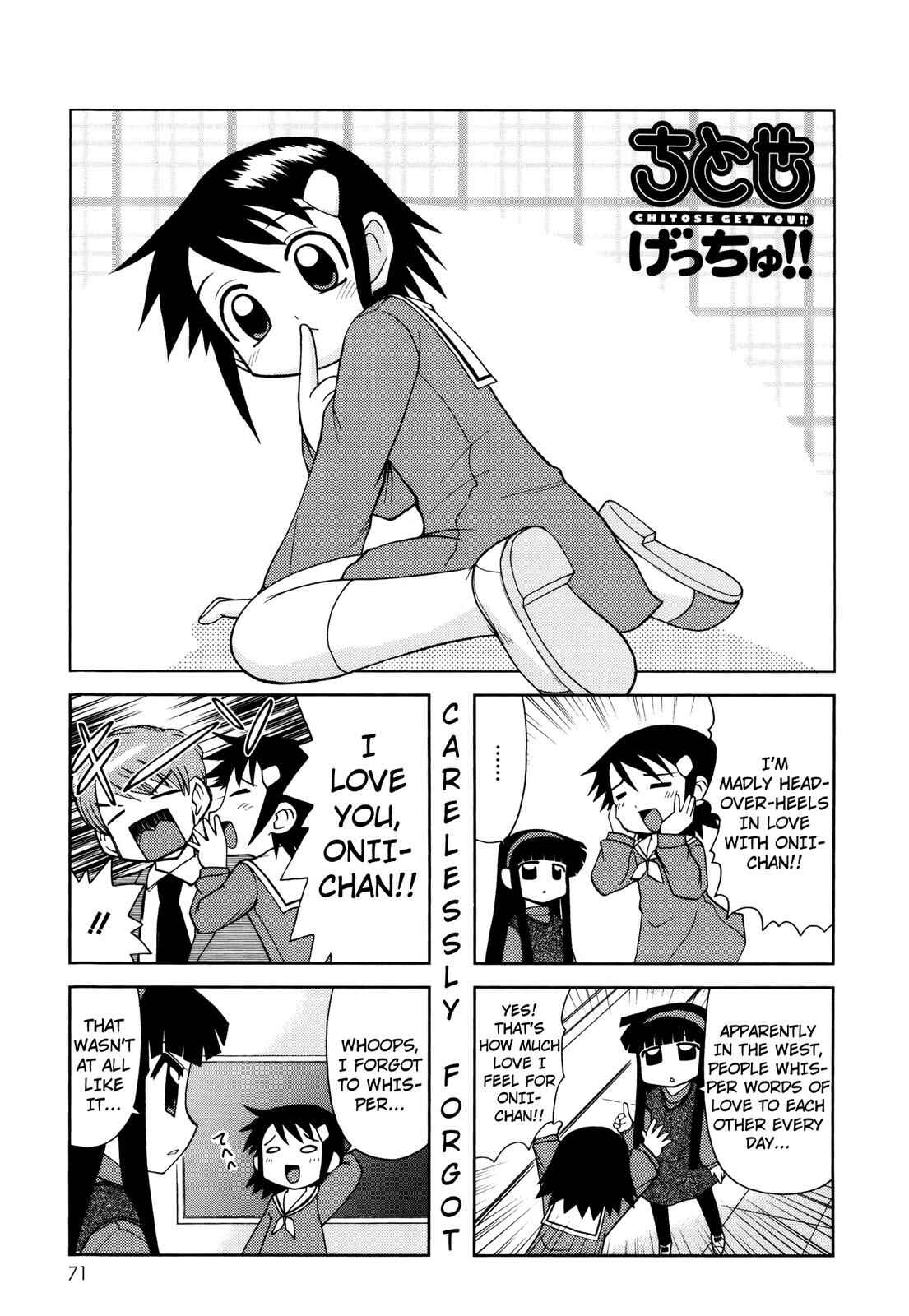 Page 1 Chapter 59 Chitose Get You!!