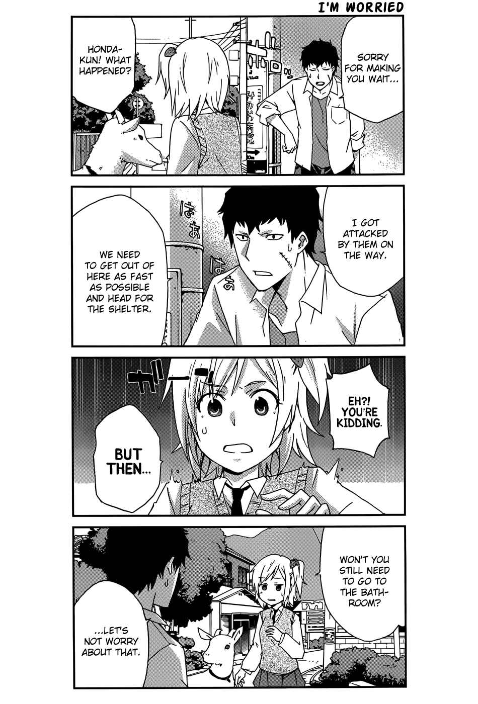Page 9 Chapter 2 Are You Alive Honda-kun?