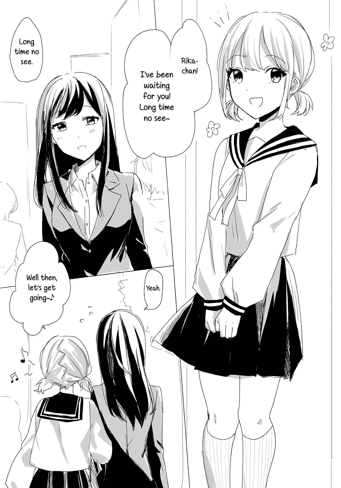 Page 1 Chapter Unknown_3a5a Sugar Momma Yuri - Mothers Day With an Older (Baby-faced) Sugar Momma and a Well-Behaved High Schooler