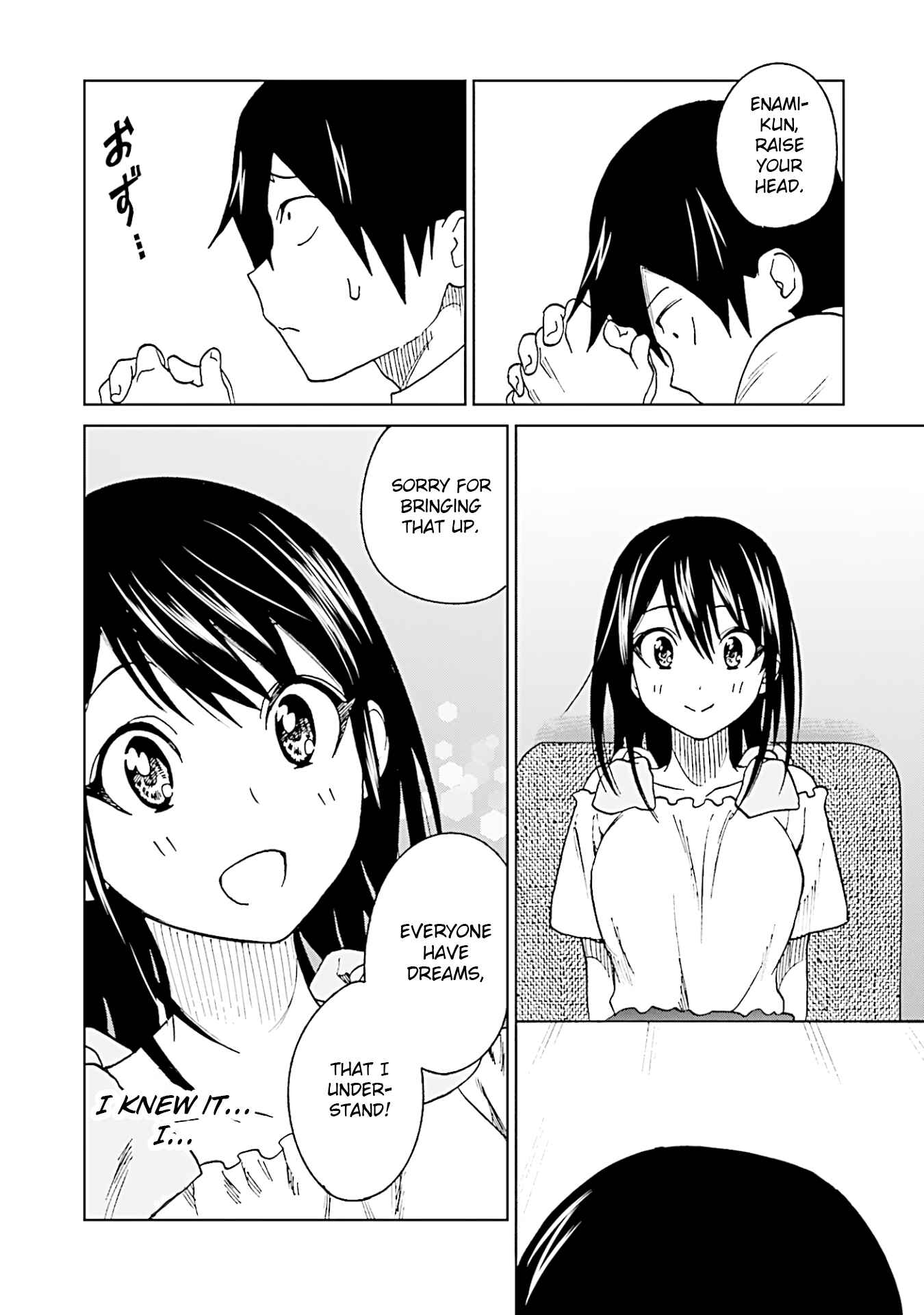 Page 16 Chapter 14 Enami-kun wa Ikiru no ga tsurai