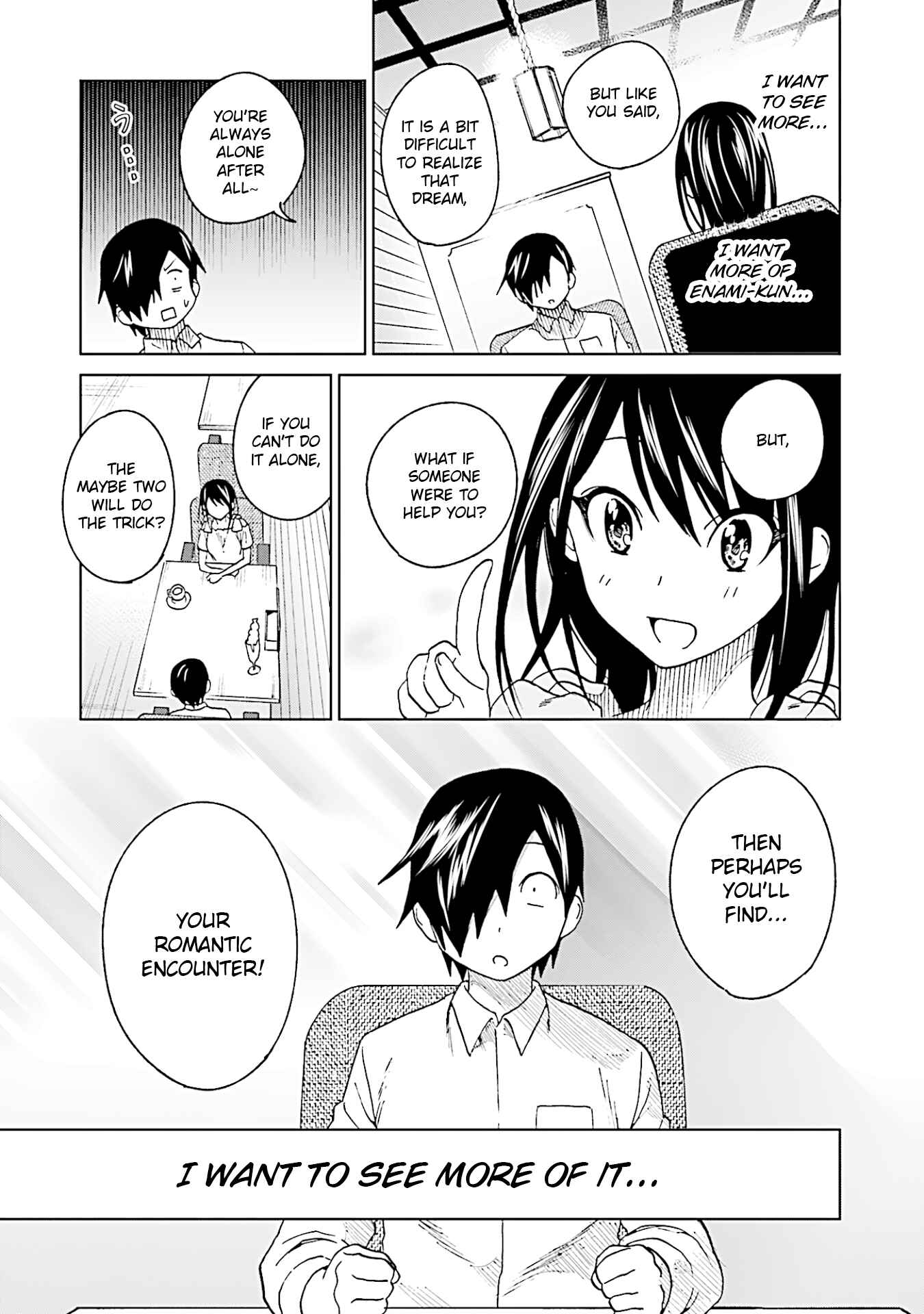 Page 17 Chapter 14 Enami-kun wa Ikiru no ga tsurai
