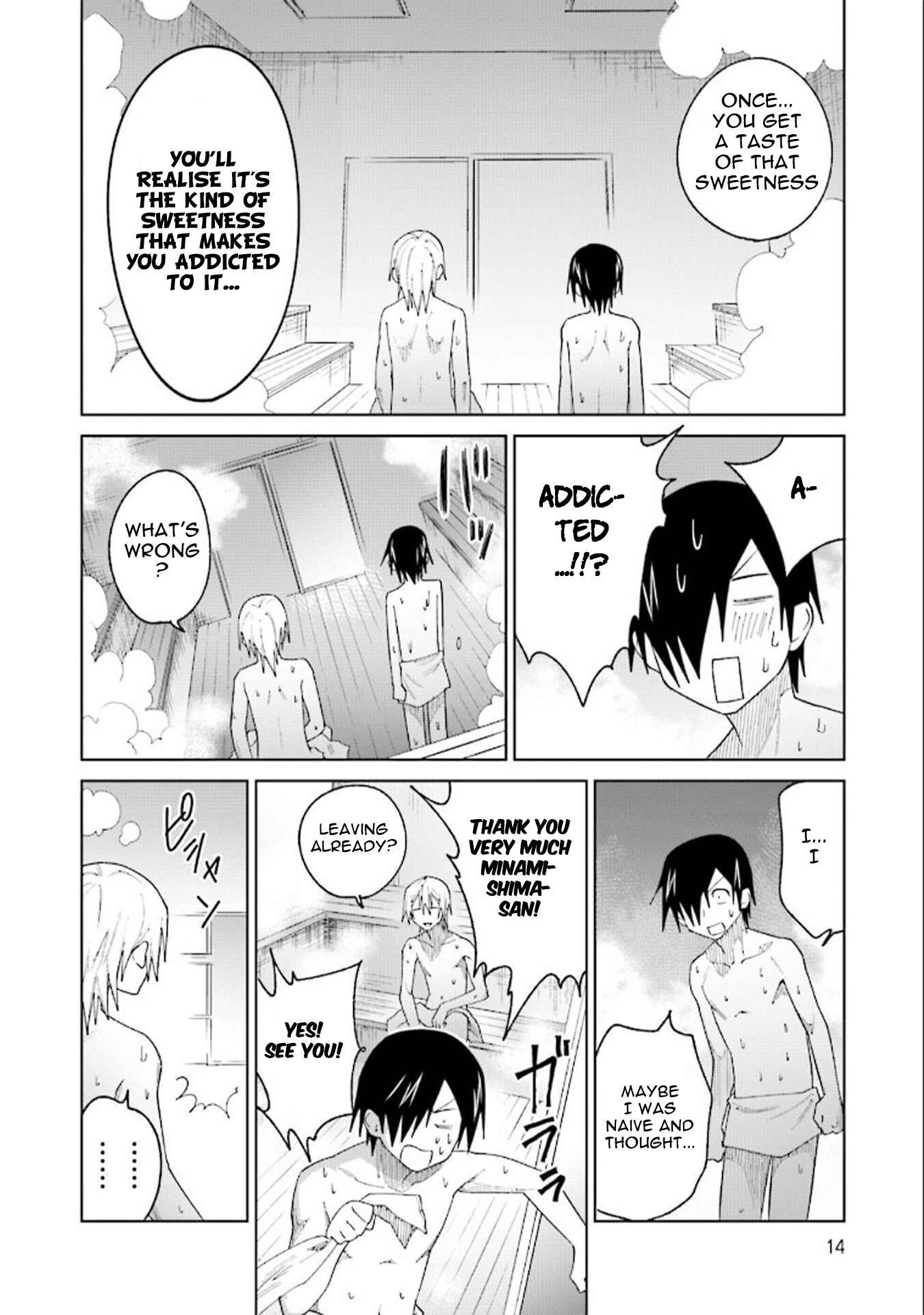 Page 14 Chapter 20.1 Enami-kun wa Ikiru no ga tsurai