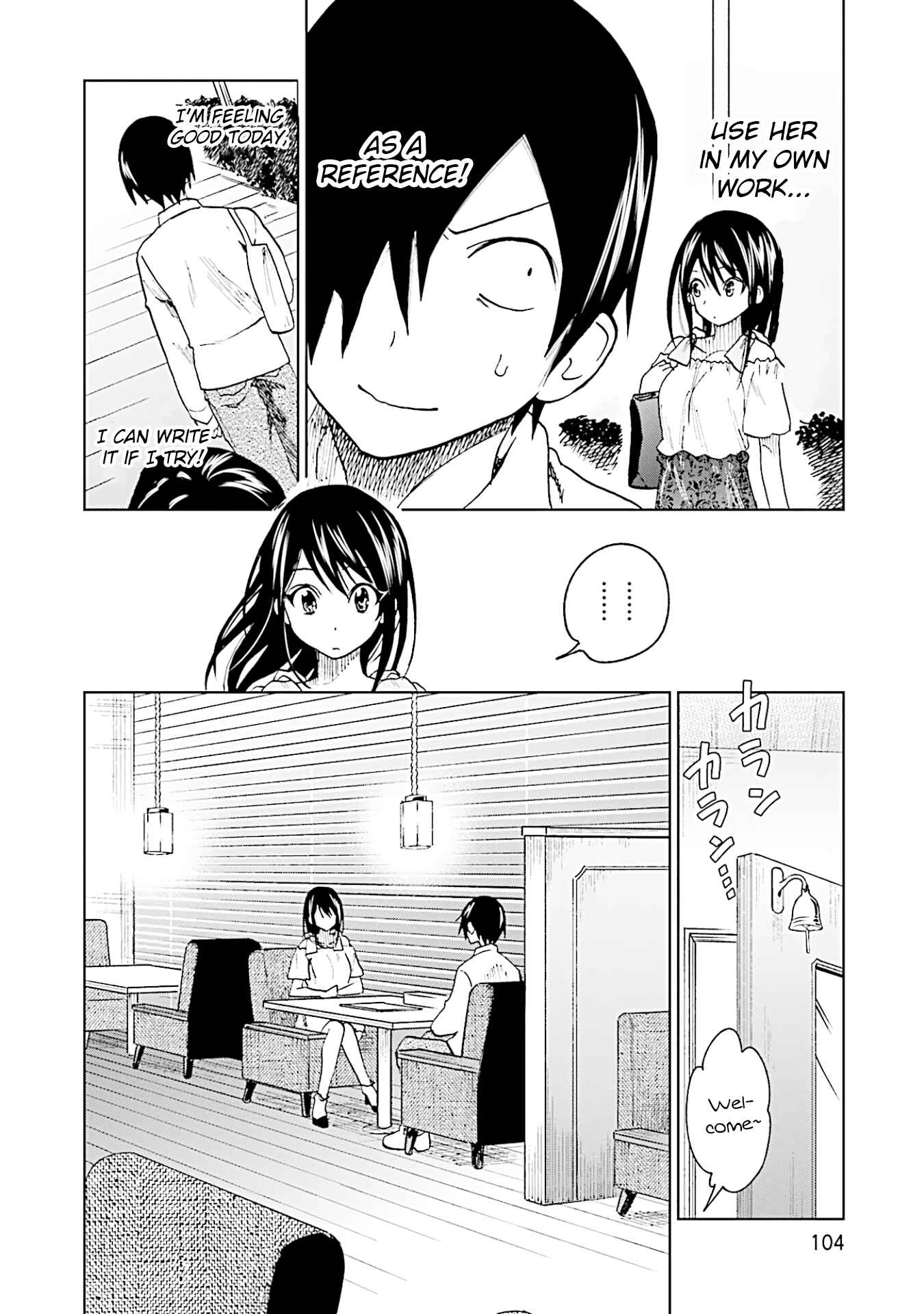Page 8 Chapter 13 Enami-kun wa Ikiru no ga tsurai