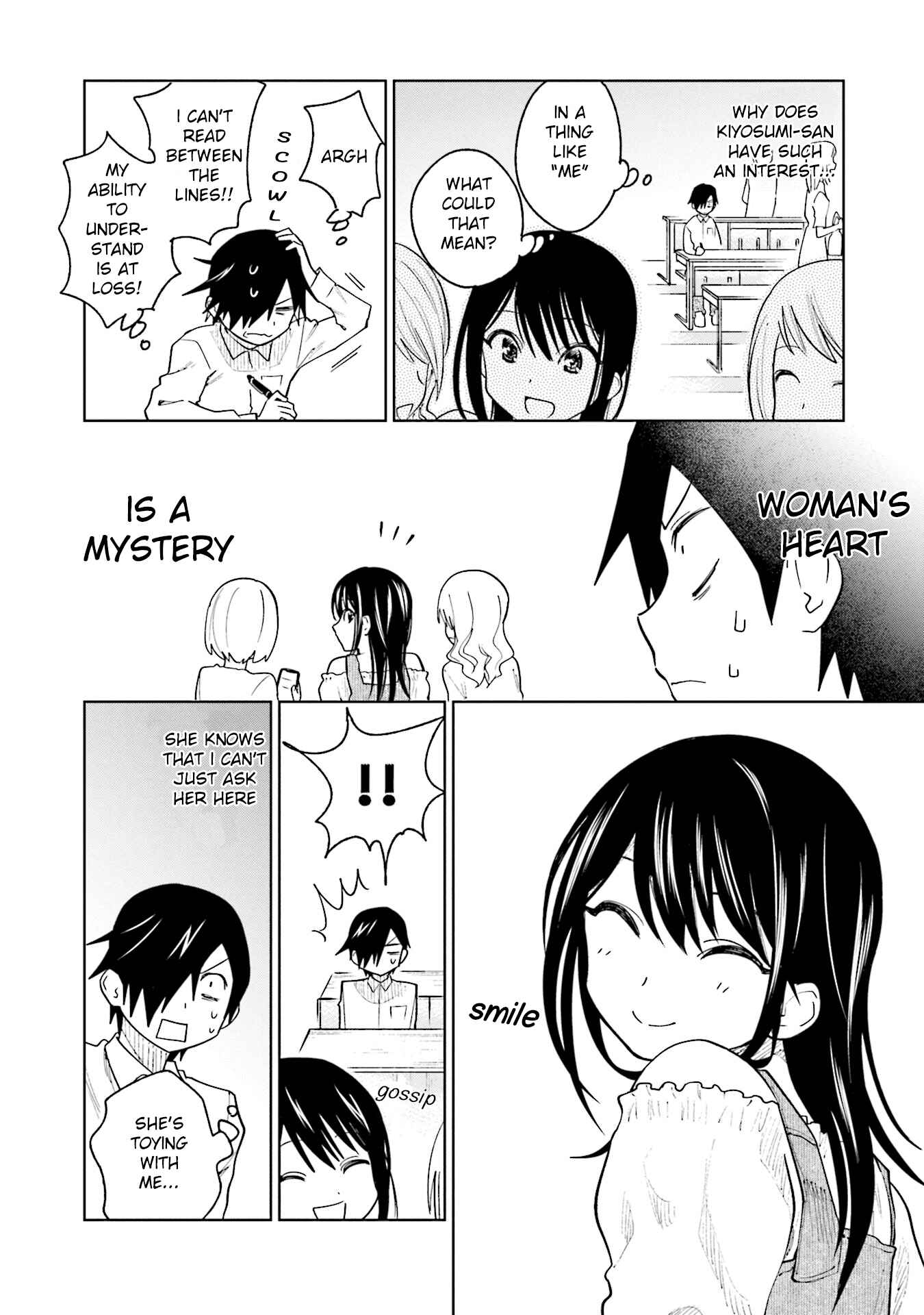 Page 4 Chapter 10 Enami-kun wa Ikiru no ga tsurai