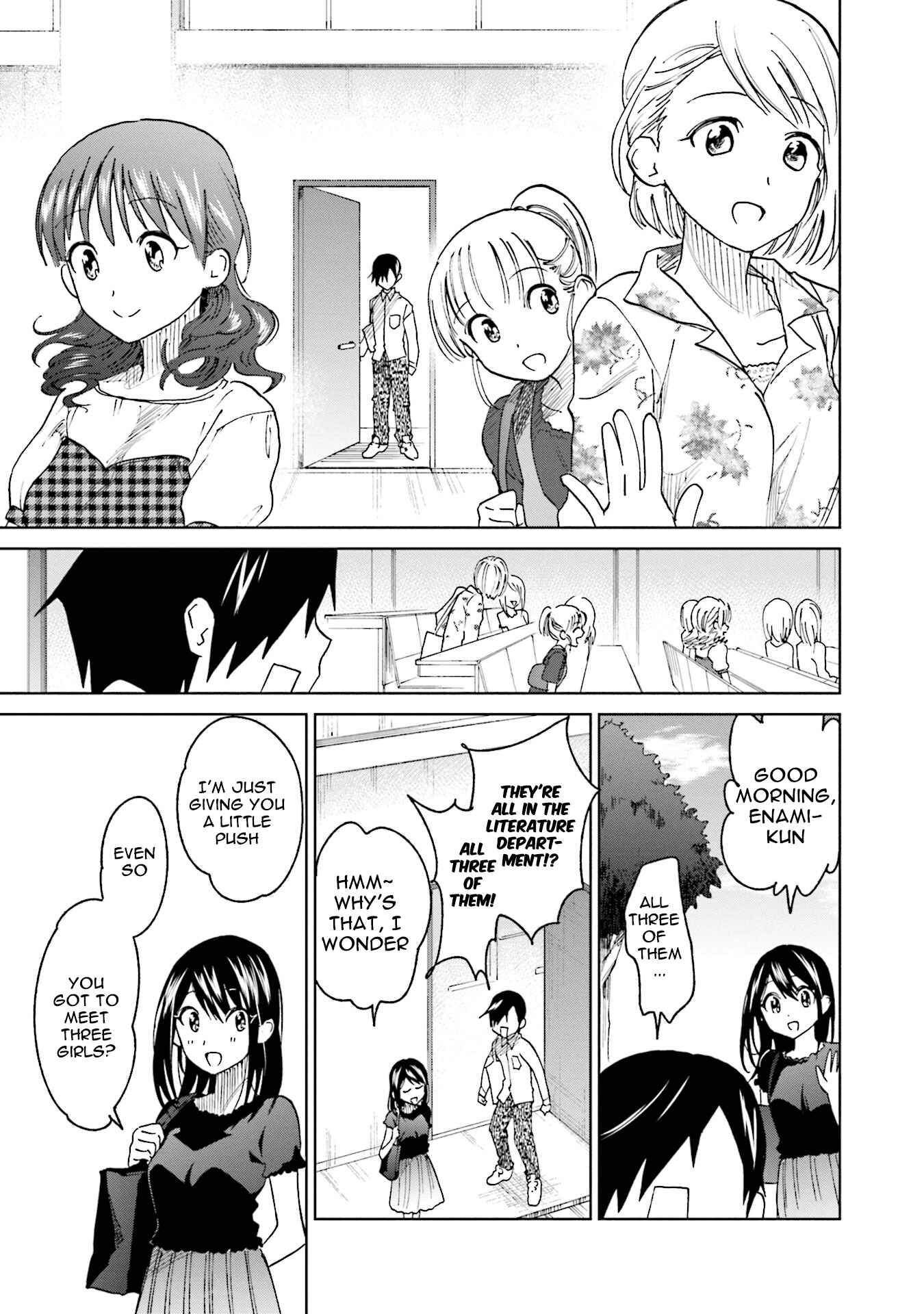 Page 15 Chapter 15 Enami-kun wa Ikiru no ga tsurai