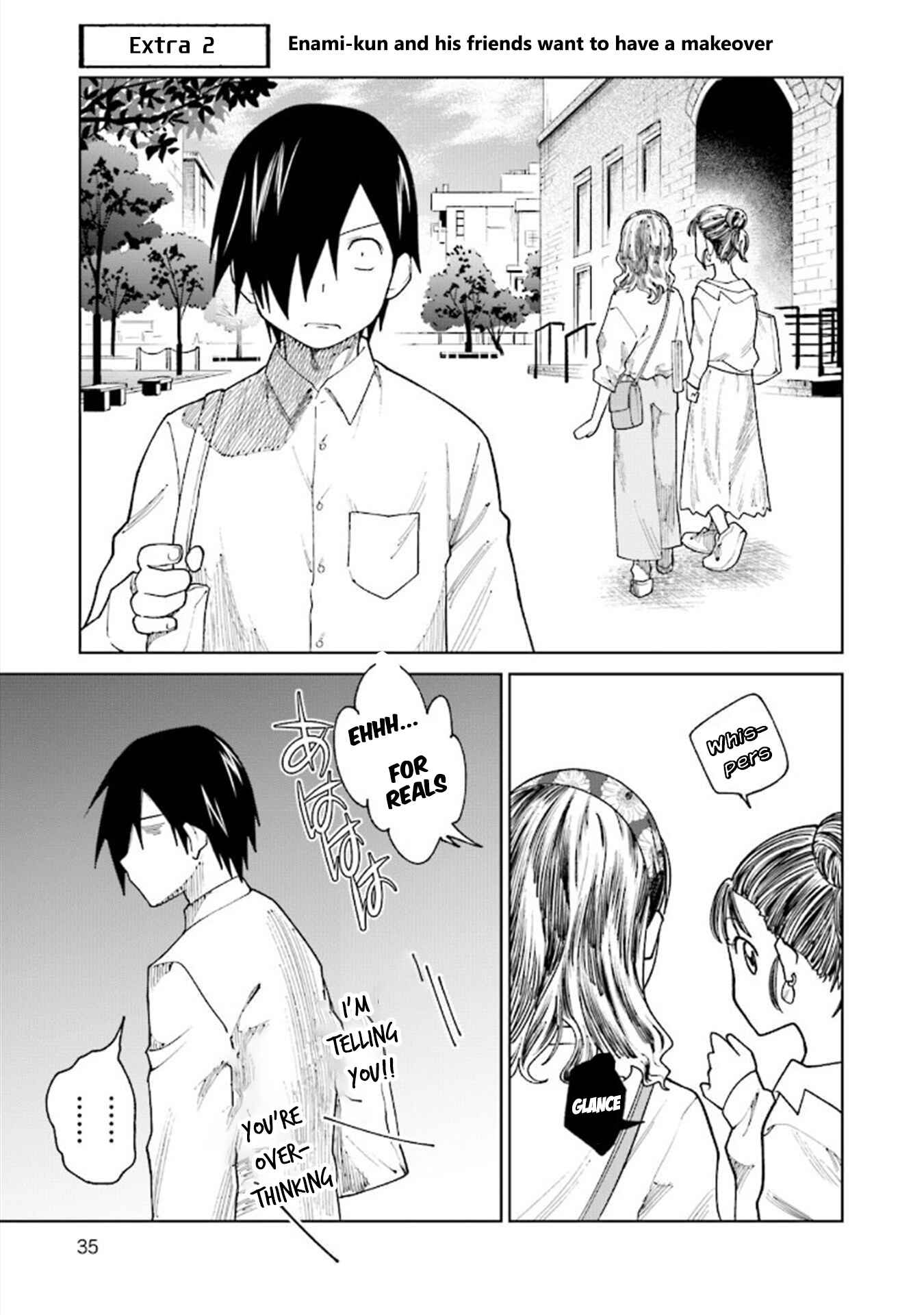 Page 1 Chapter 20.2 Enami-kun wa Ikiru no ga tsurai