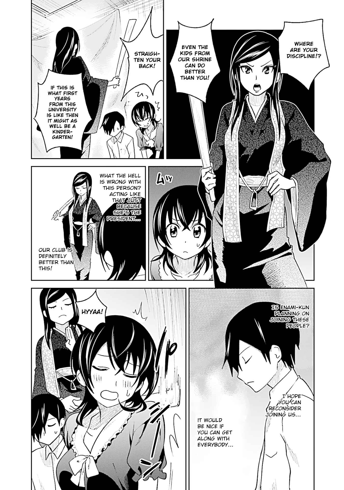 Page 10 Chapter 11 Enami-kun wa Ikiru no ga tsurai
