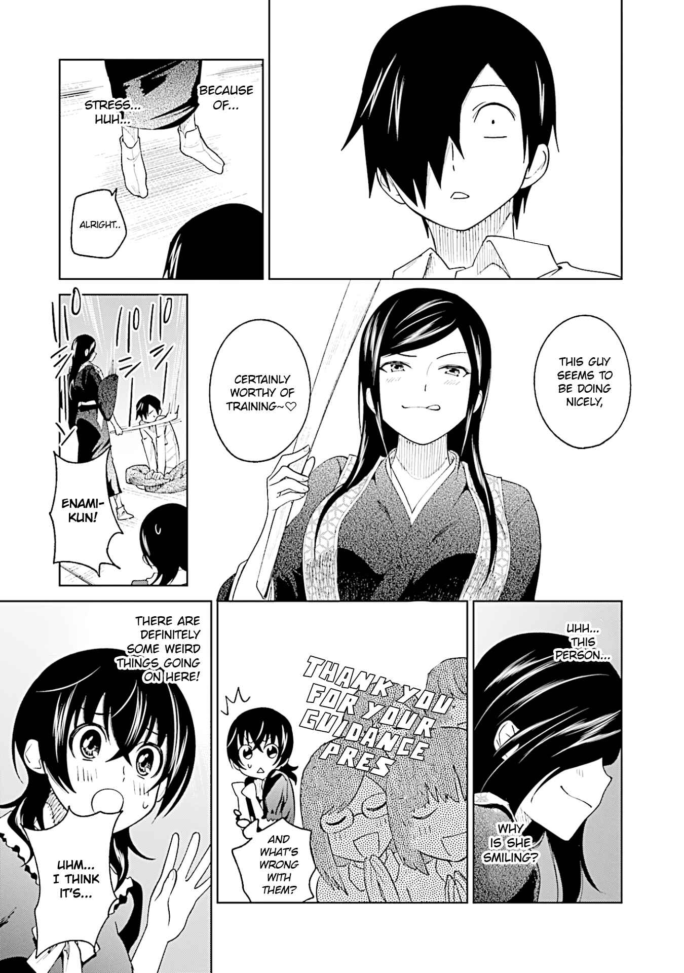 Page 13 Chapter 11 Enami-kun wa Ikiru no ga tsurai