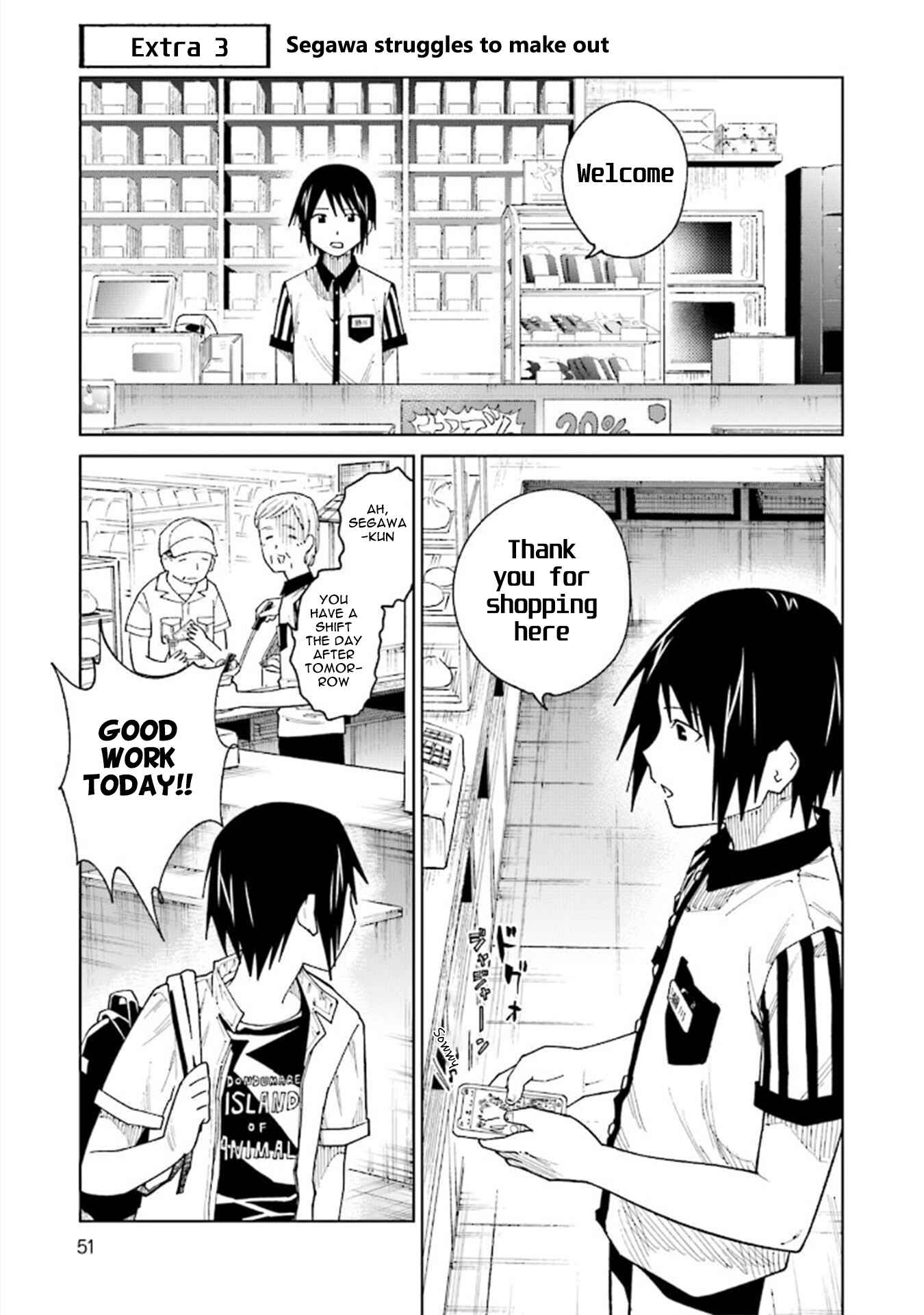 Page 1 Chapter 20.3 Enami-kun wa Ikiru no ga tsurai