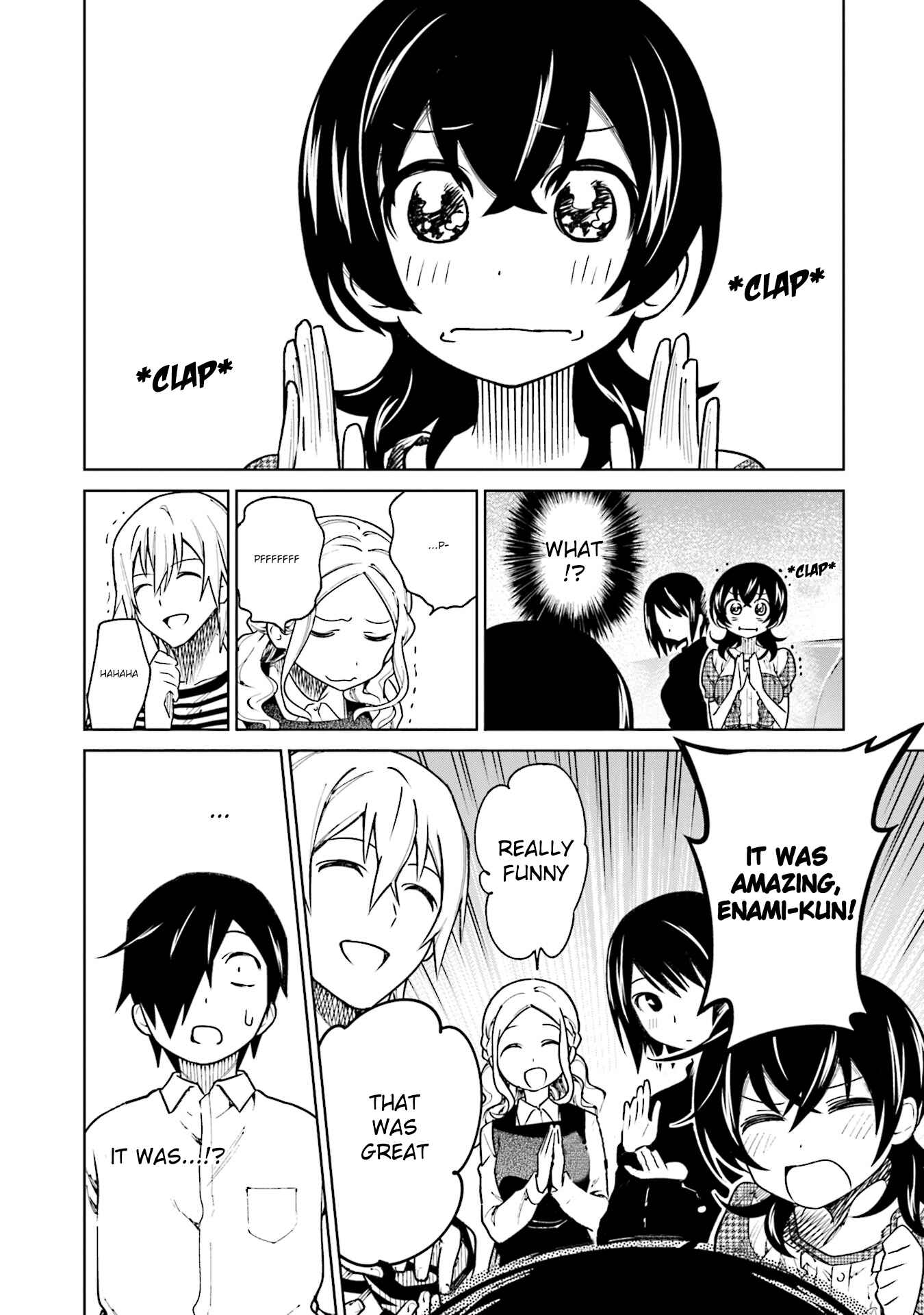 Page 4 Chapter 9 Enami-kun wa Ikiru no ga tsurai
