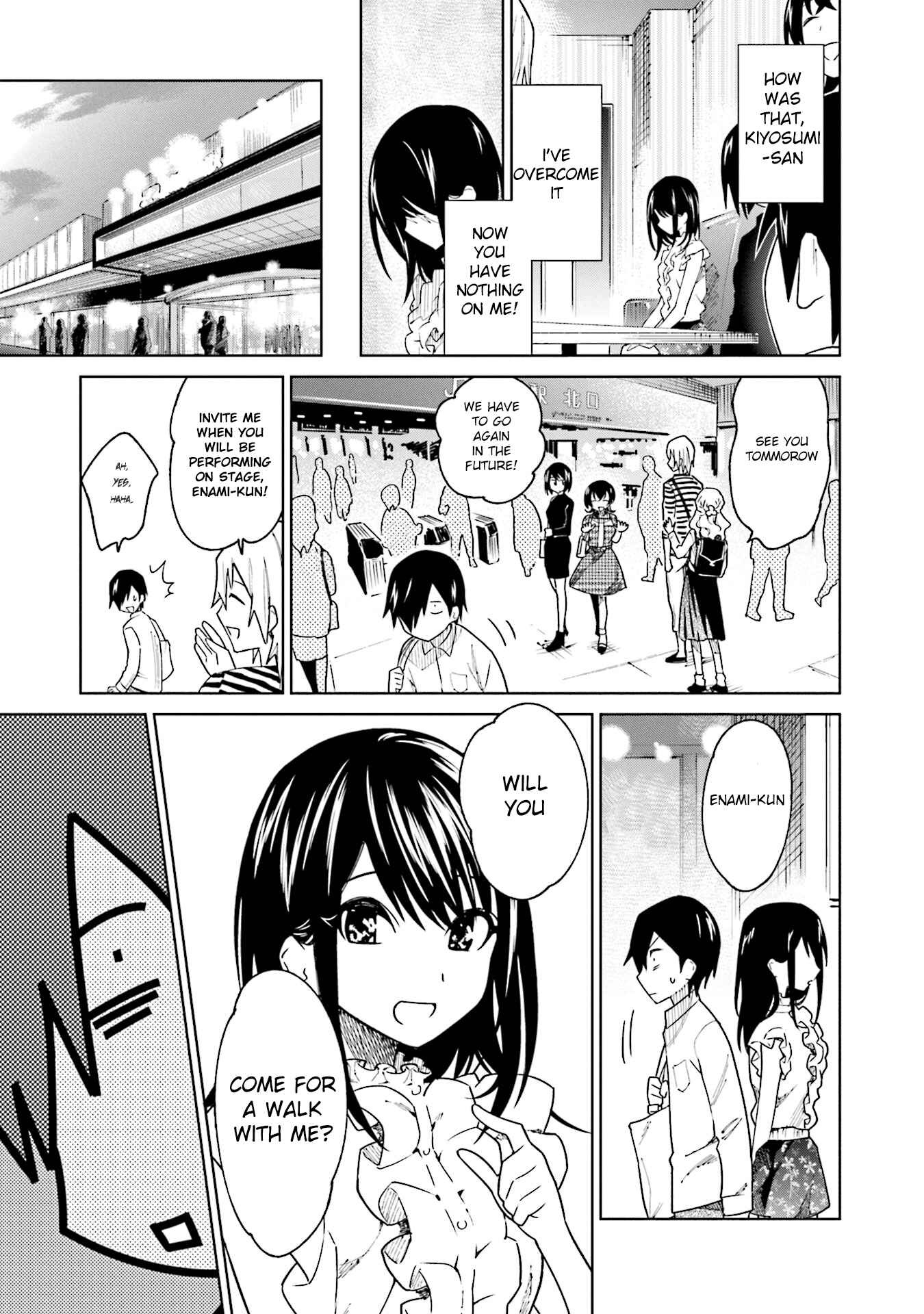 Page 7 Chapter 9 Enami-kun wa Ikiru no ga tsurai