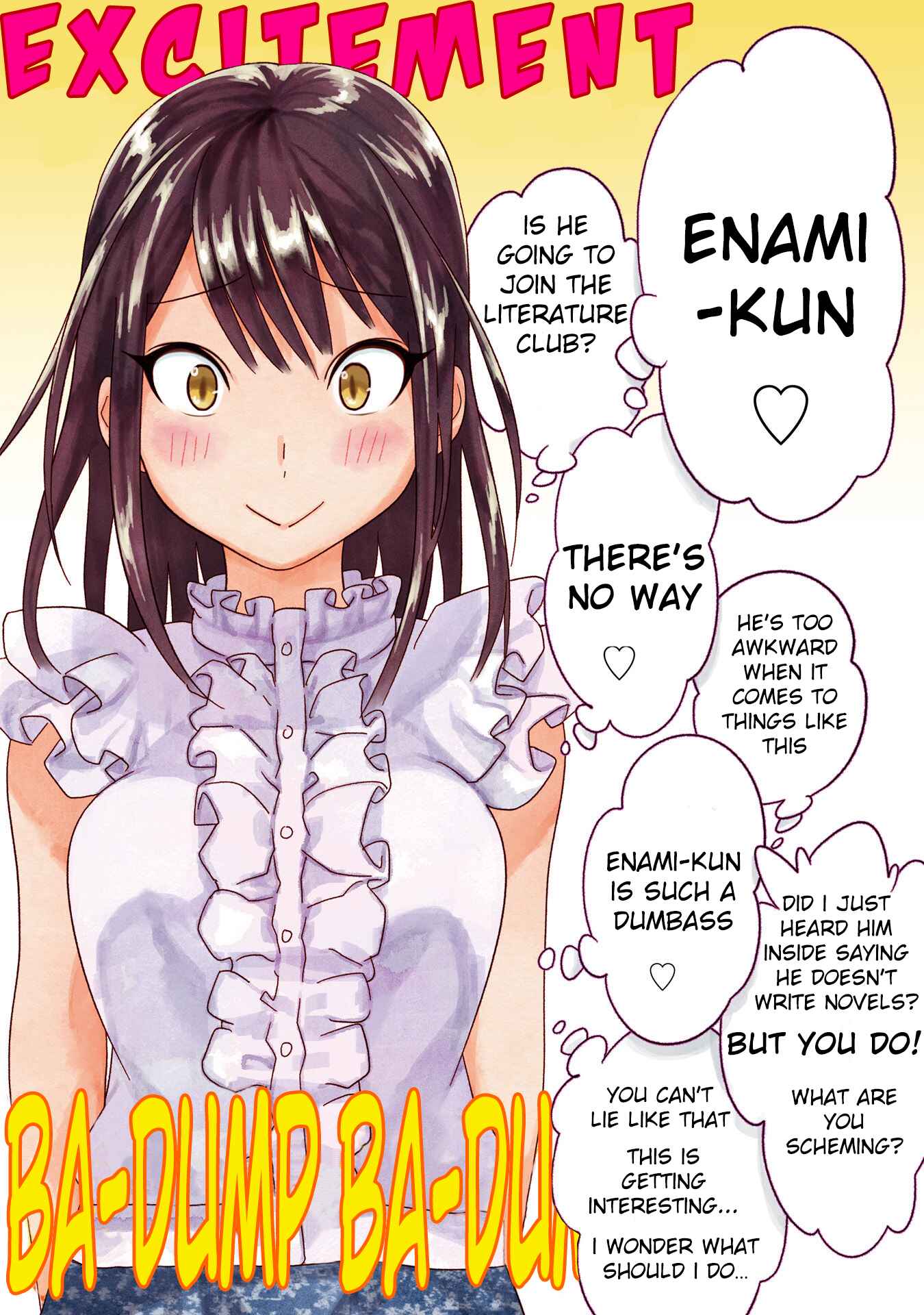 Page 3 Chapter 8 Enami-kun wa Ikiru no ga tsurai