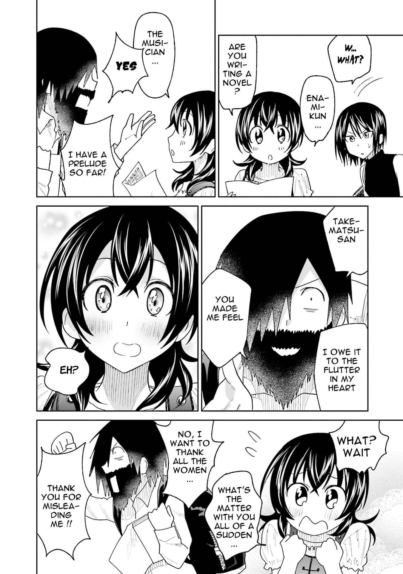 Page 12 Chapter 20 Enami-kun wa Ikiru no ga tsurai
