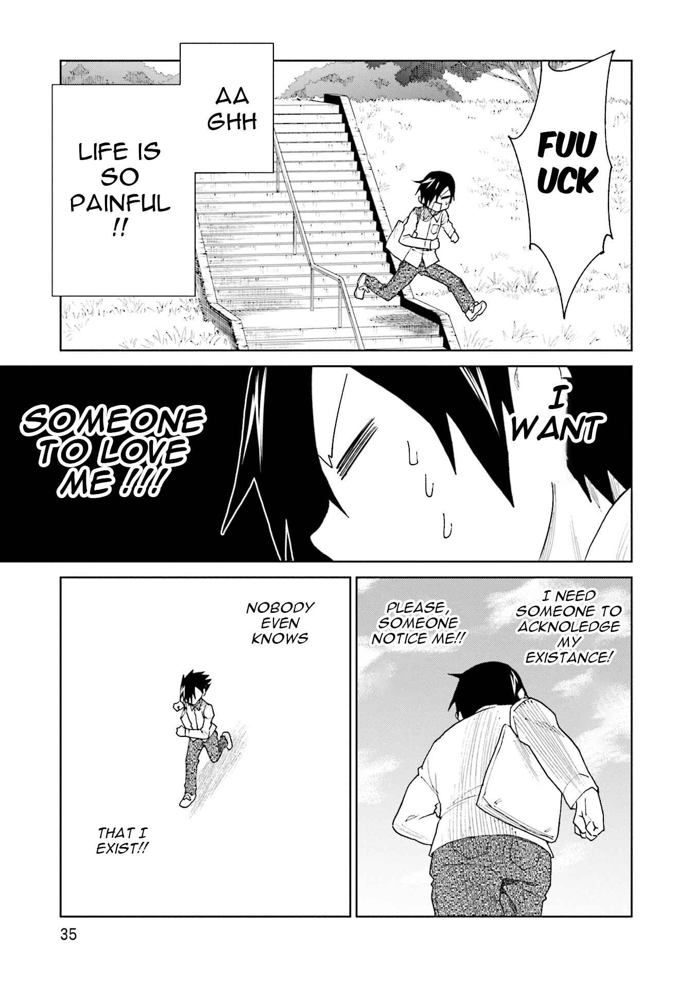 Page 9 Chapter 17 Enami-kun wa Ikiru no ga tsurai