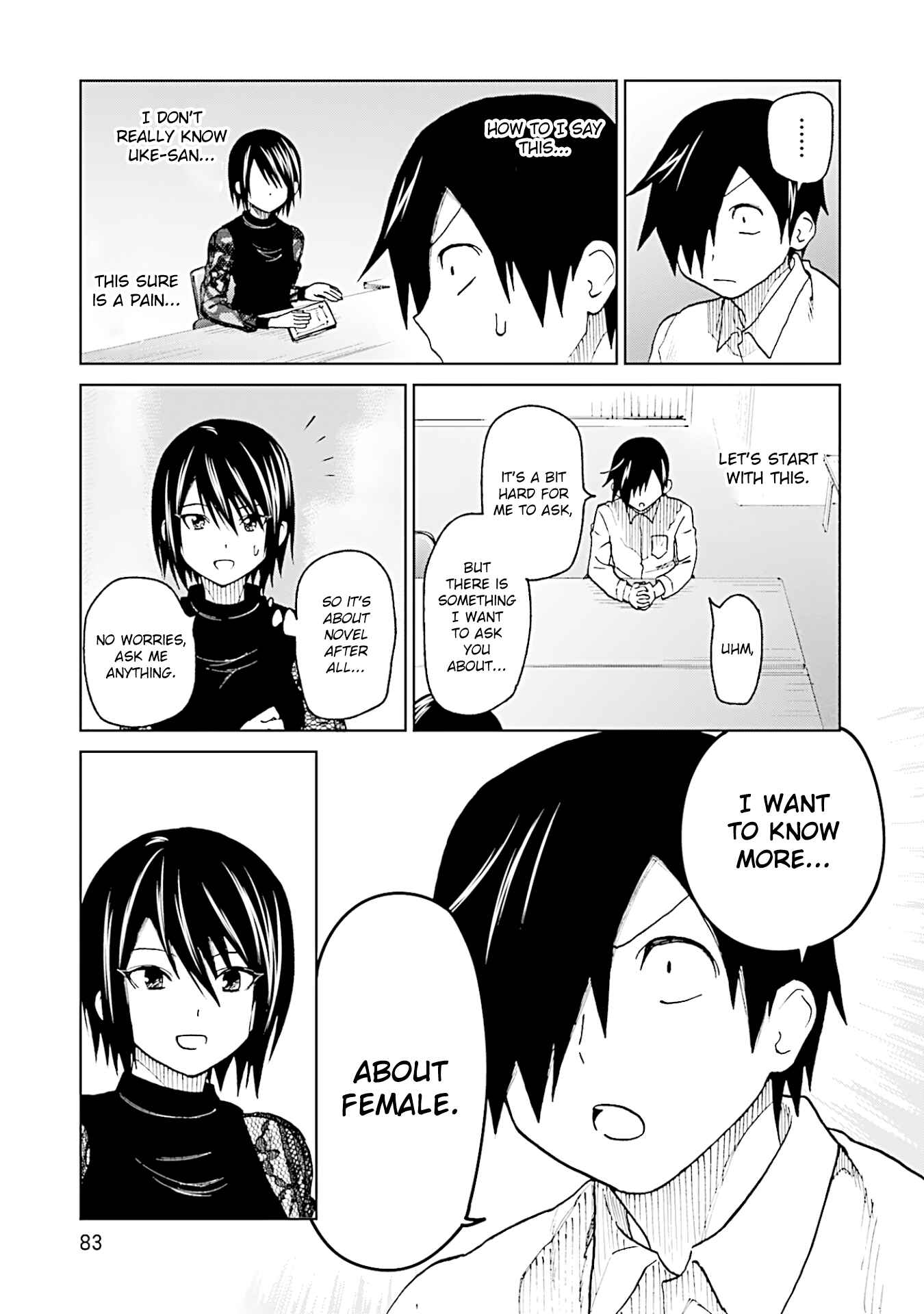 Page 11 Chapter 12 Enami-kun wa Ikiru no ga tsurai