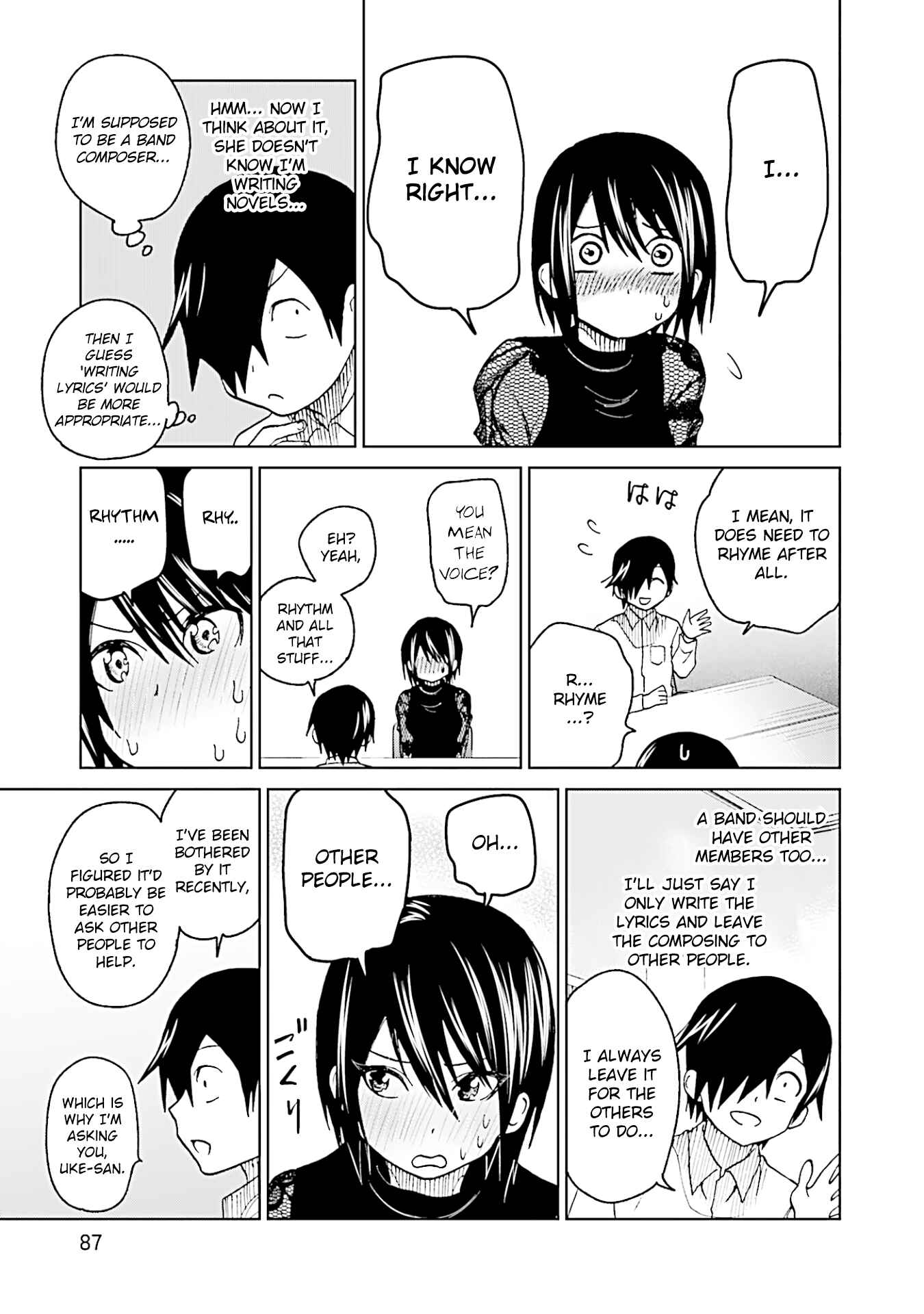 Page 15 Chapter 12 Enami-kun wa Ikiru no ga tsurai