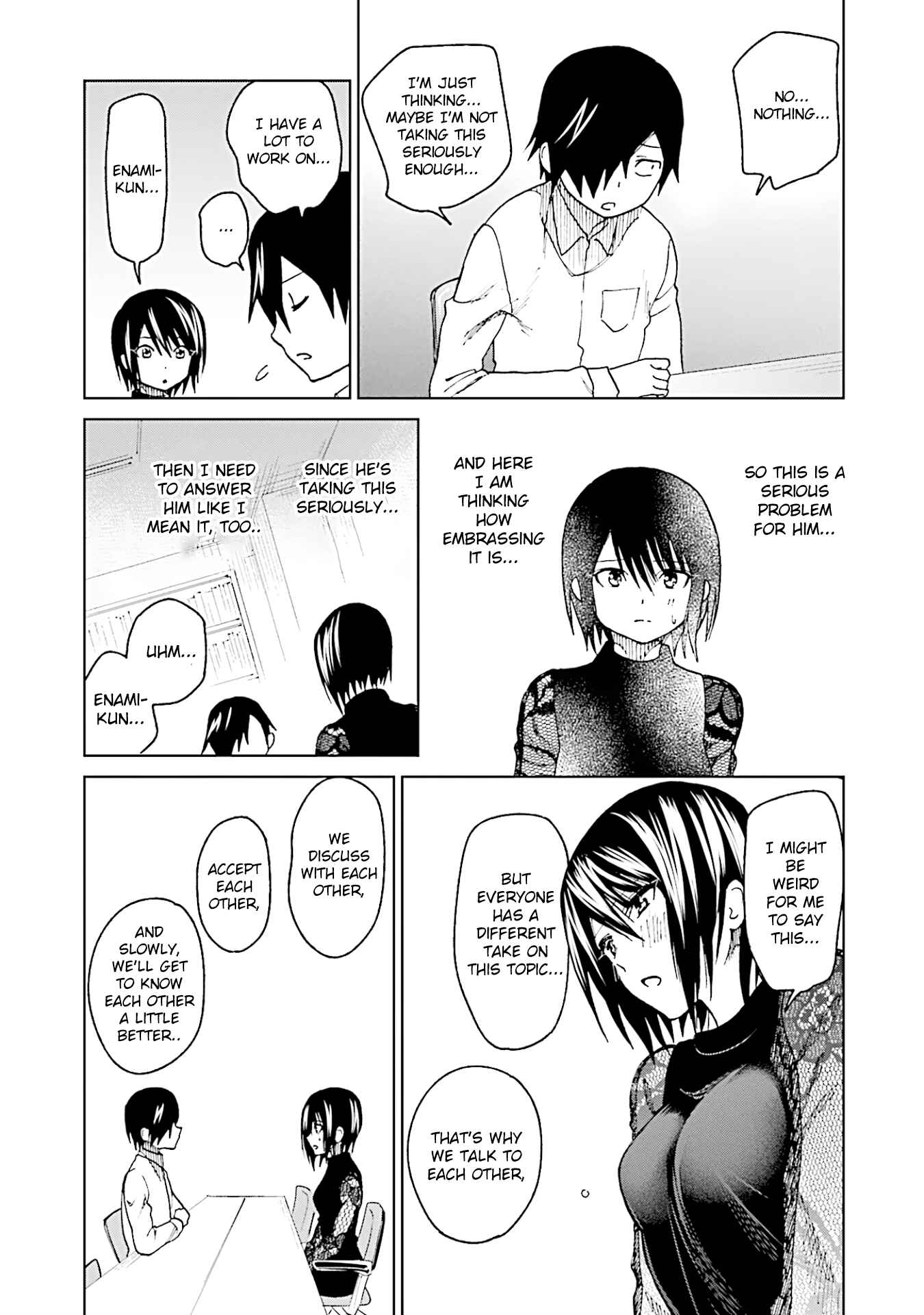 Page 20 Chapter 12 Enami-kun wa Ikiru no ga tsurai