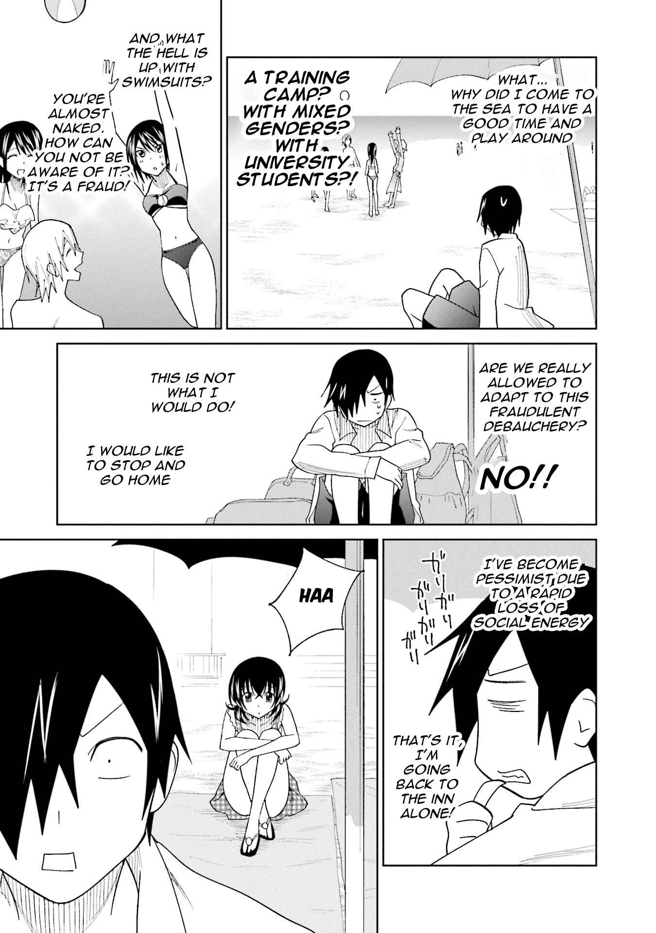 Page 13 Chapter 19 Enami-kun wa Ikiru no ga tsurai