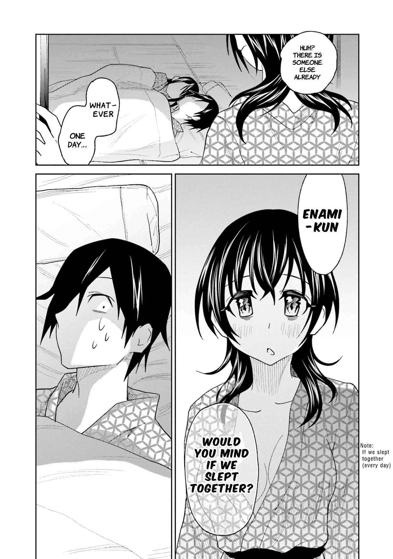 Page 34 Chapter 19 Enami-kun wa Ikiru no ga tsurai