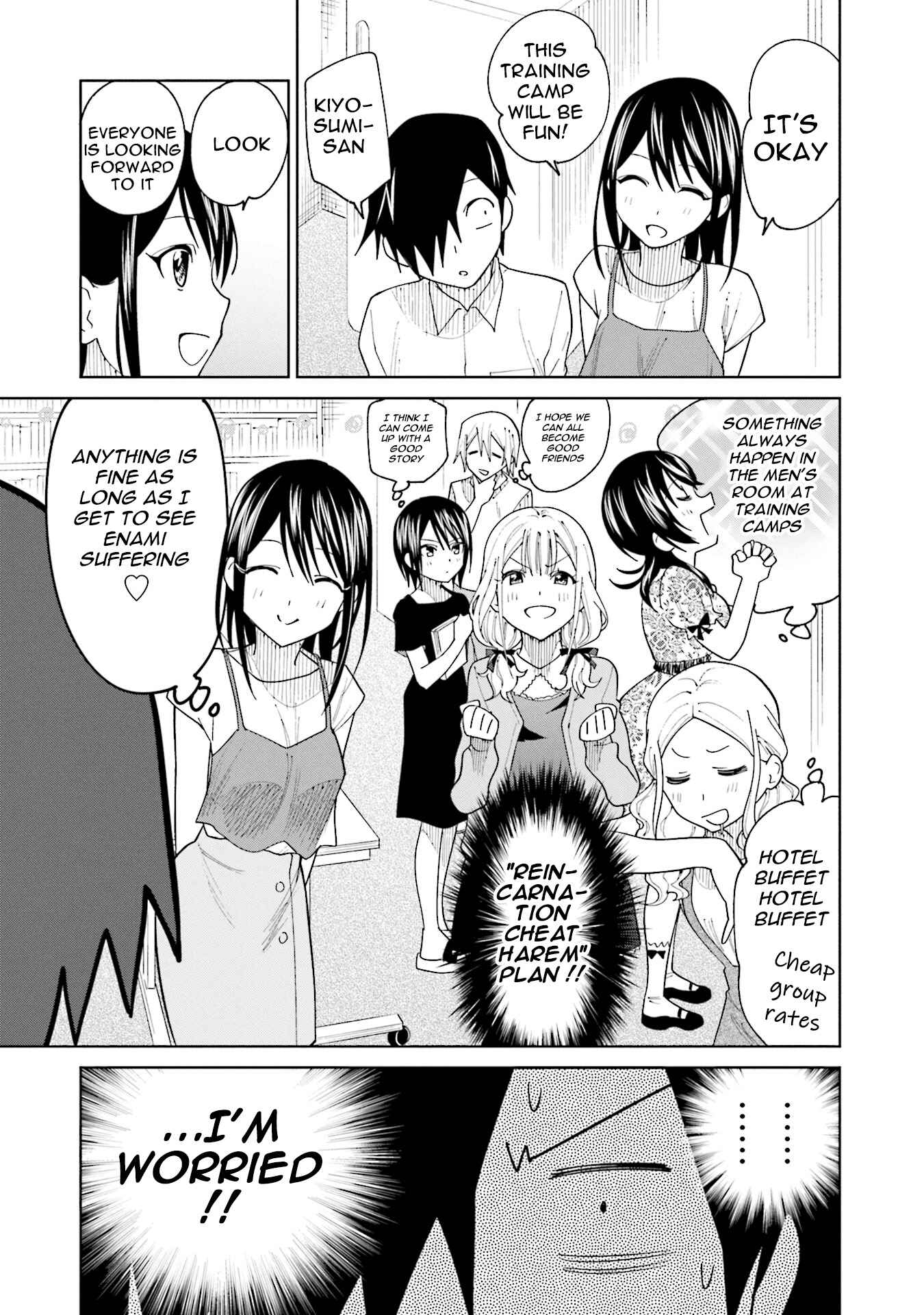 Page 9 Chapter 19 Enami-kun wa Ikiru no ga tsurai