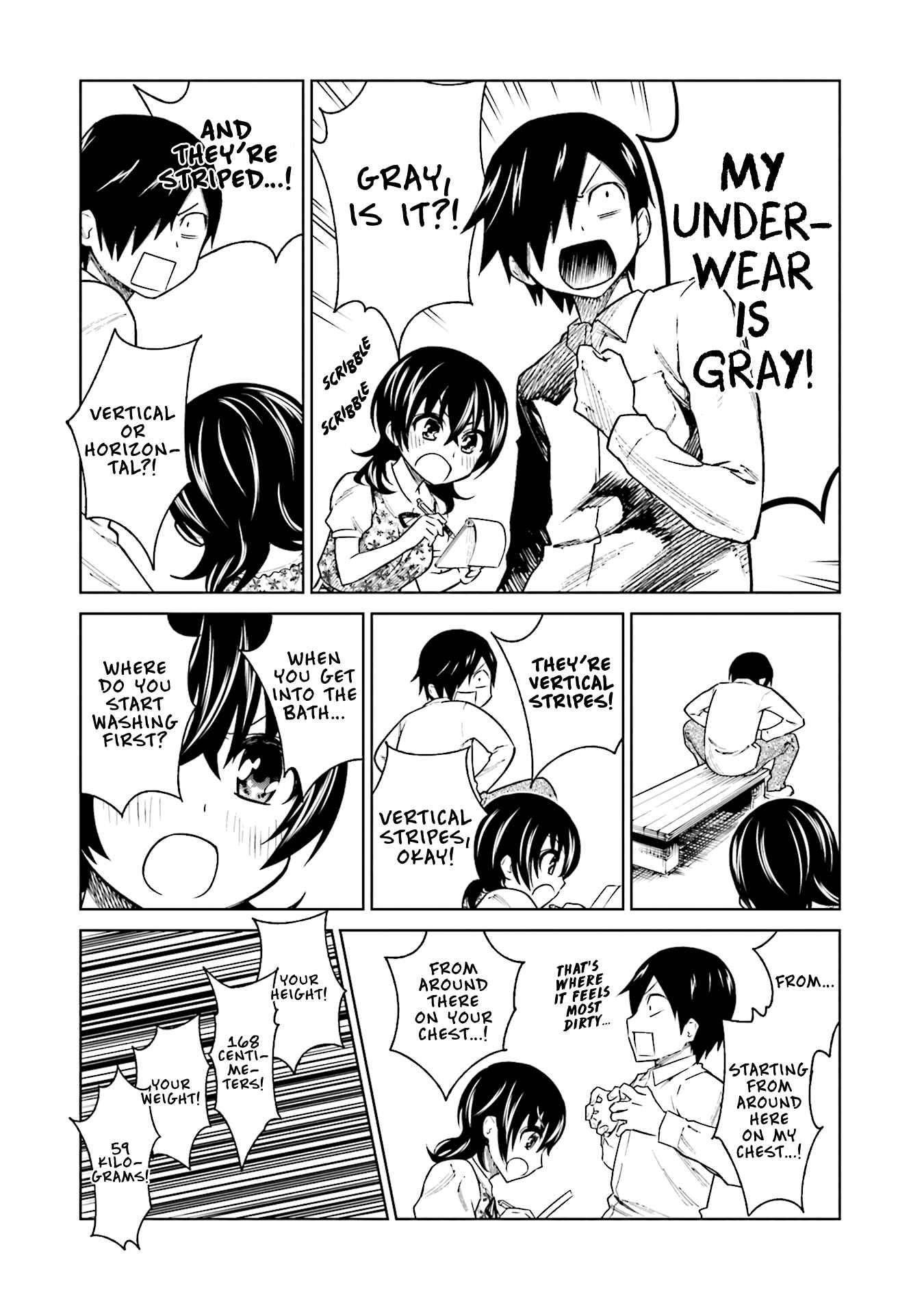 Page 11 Chapter 6 Enami-kun wa Ikiru no ga tsurai
