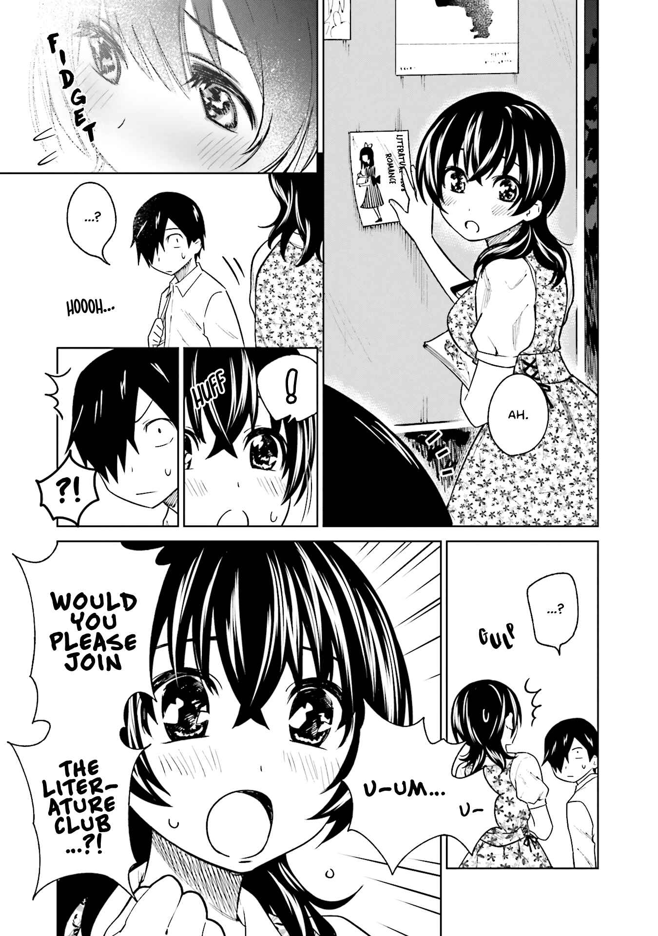 Page 3 Chapter 6 Enami-kun wa Ikiru no ga tsurai