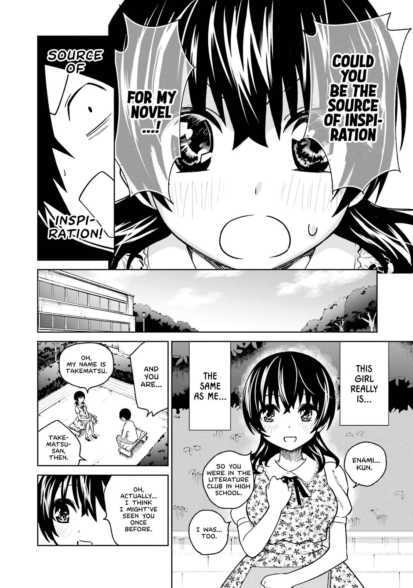 Page 6 Chapter 6 Enami-kun wa Ikiru no ga tsurai
